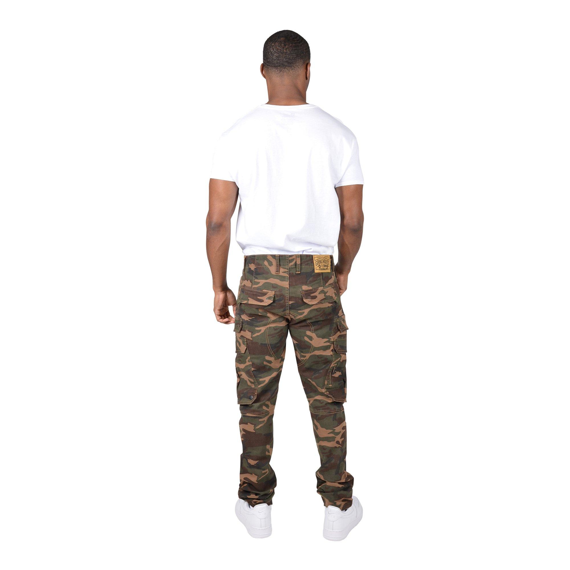 Grindhouse Camo Twill Cargo Pocket Men's Pants