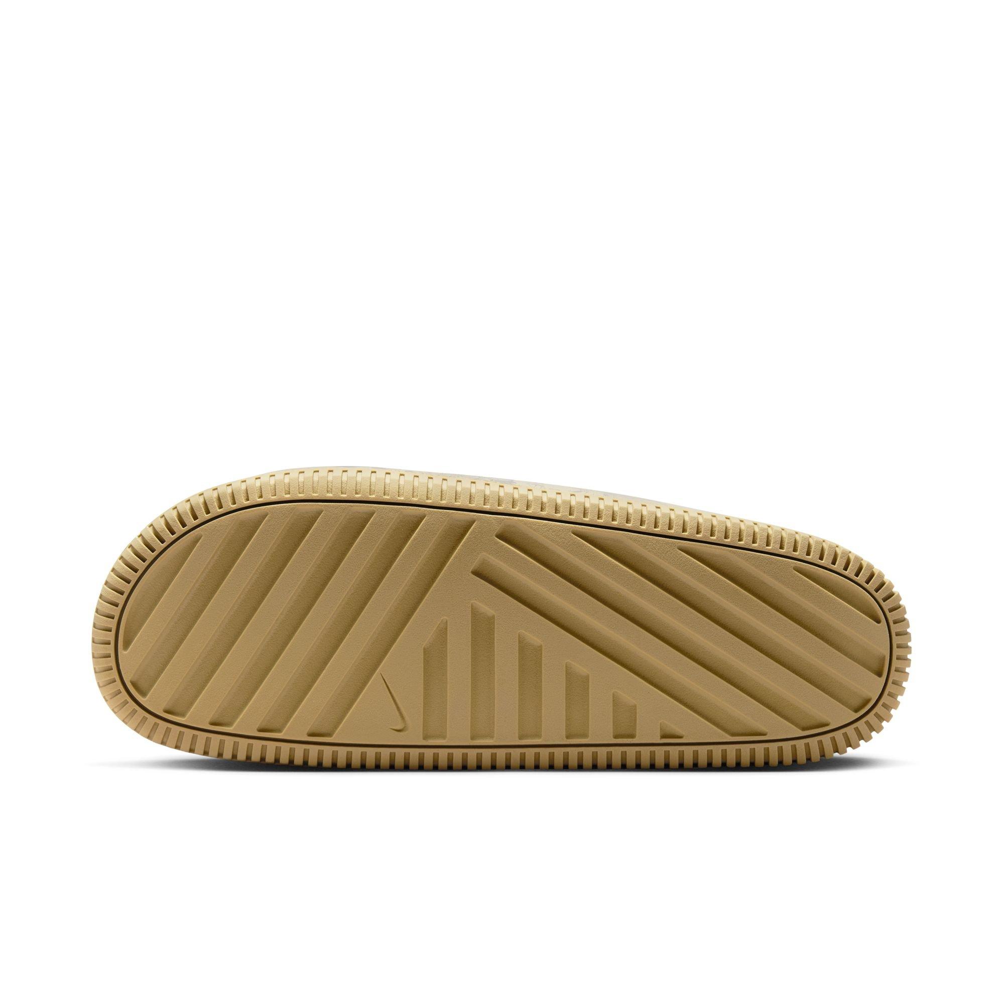 Nike Calm Printed "Parachute Beige/Anthracite" Men's Slide - BEIGE Thumbnail View 8