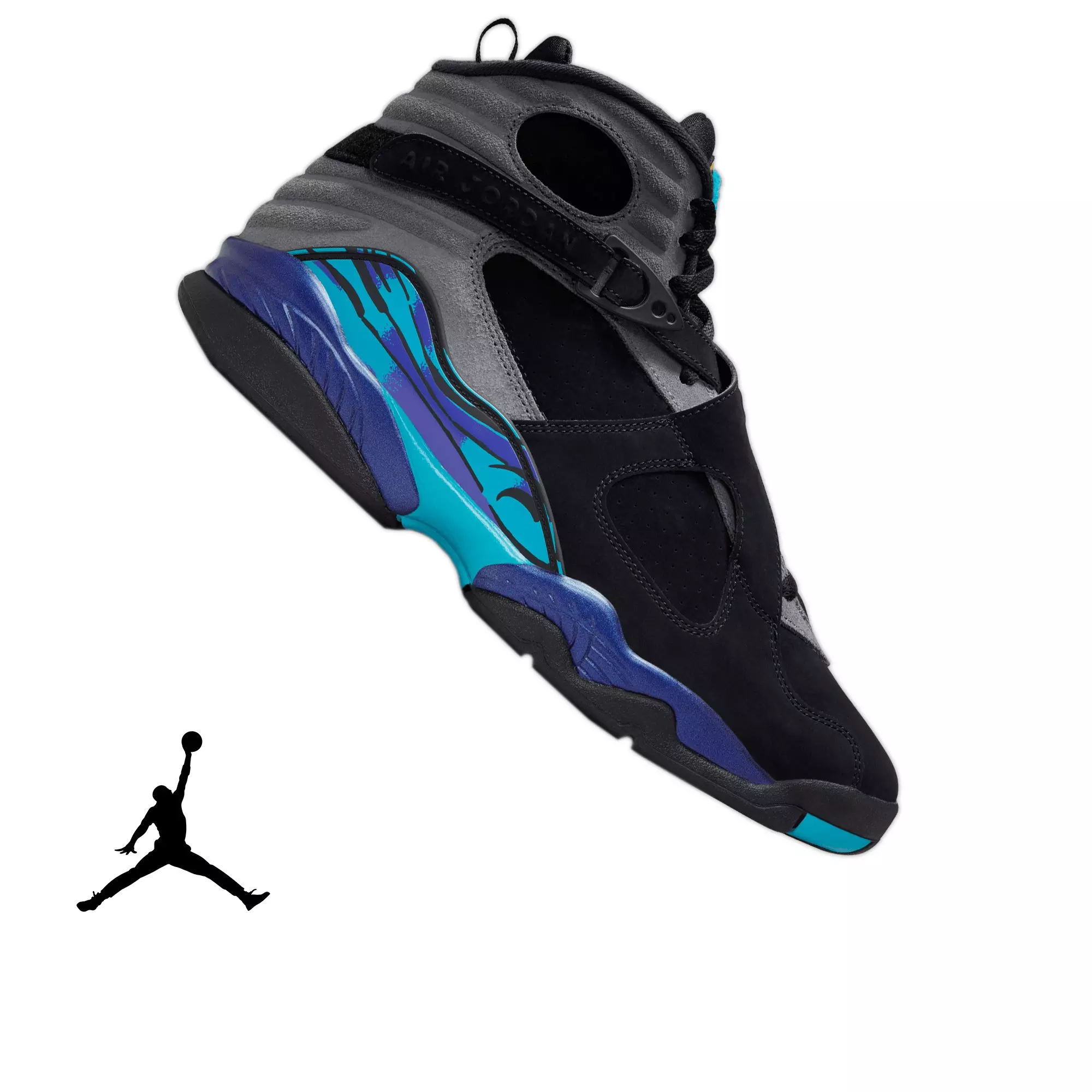 Jordan 8 Retro "Aqua" Men's Shoe - MULTI-COLOR