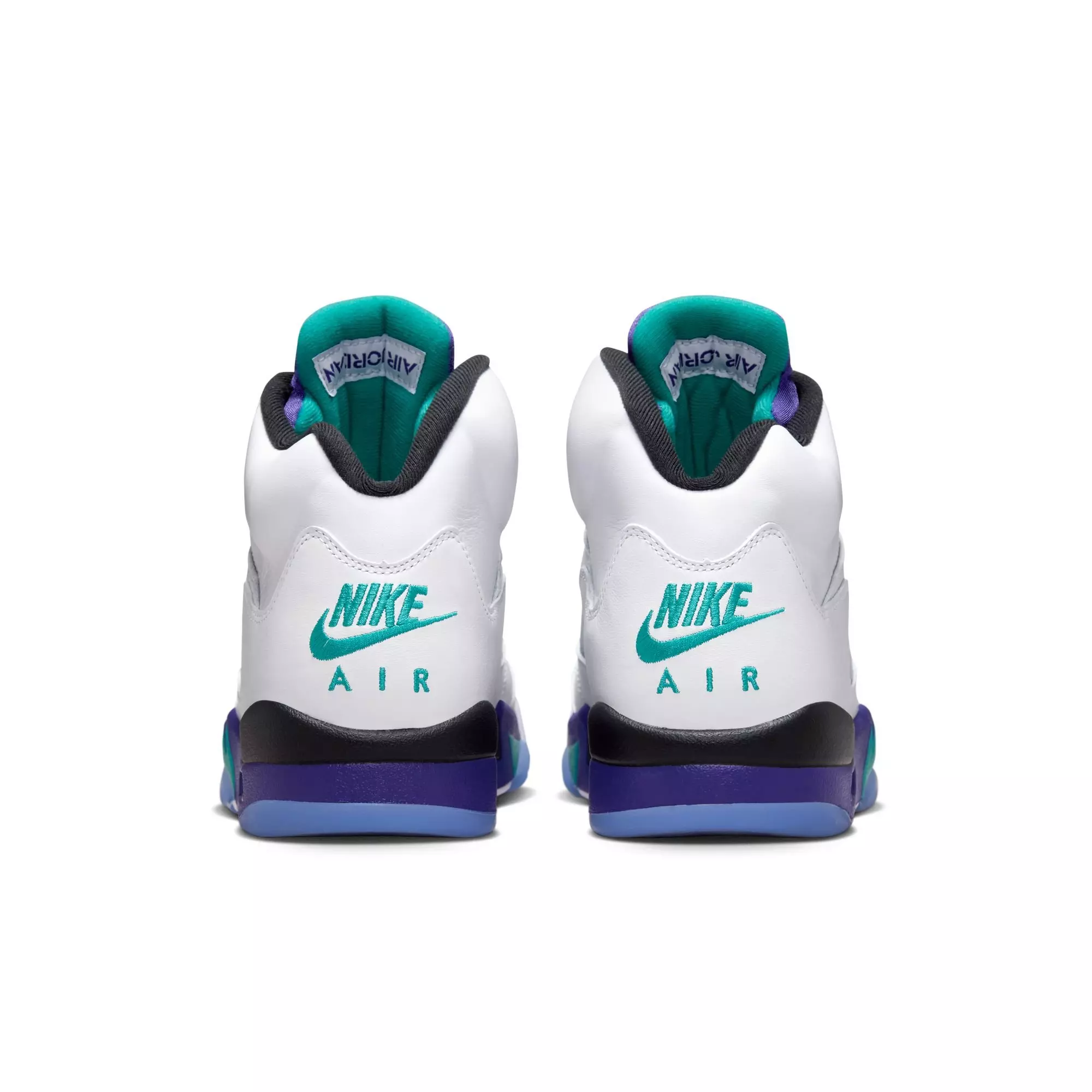 Jordan 5 Retro "Grape" Men's Shoe - WHITE/NEW EMERALD/GRAPE ICE