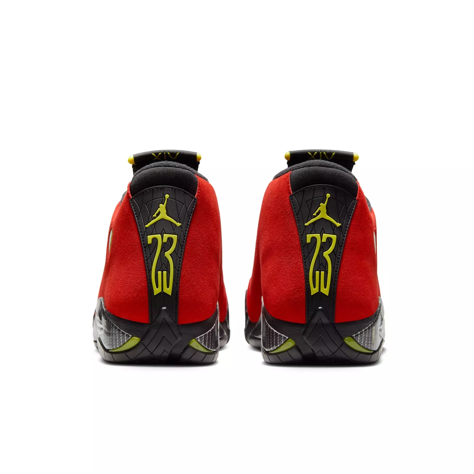 Jordan 14 Retro "Challenge Red" Men's Shoe - CHALLENGE RED/BLACK/VIBRANT YELLOW