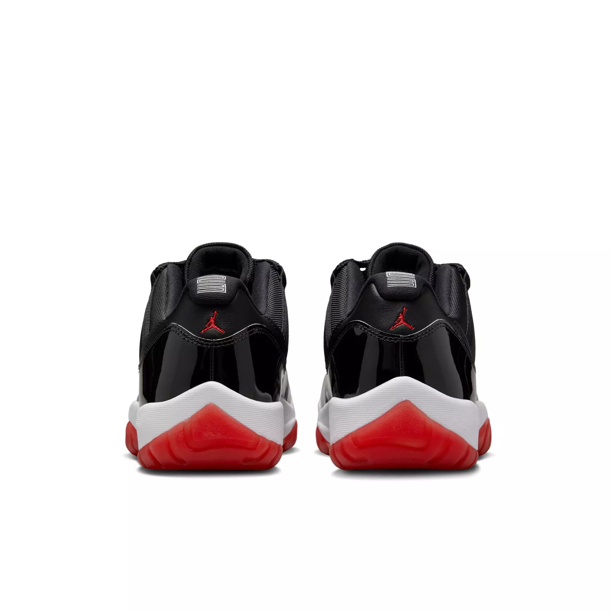 Jordan 11 Retro Low "Bred" Men's Shoe - BLACK/VARSITY RED/WHITE