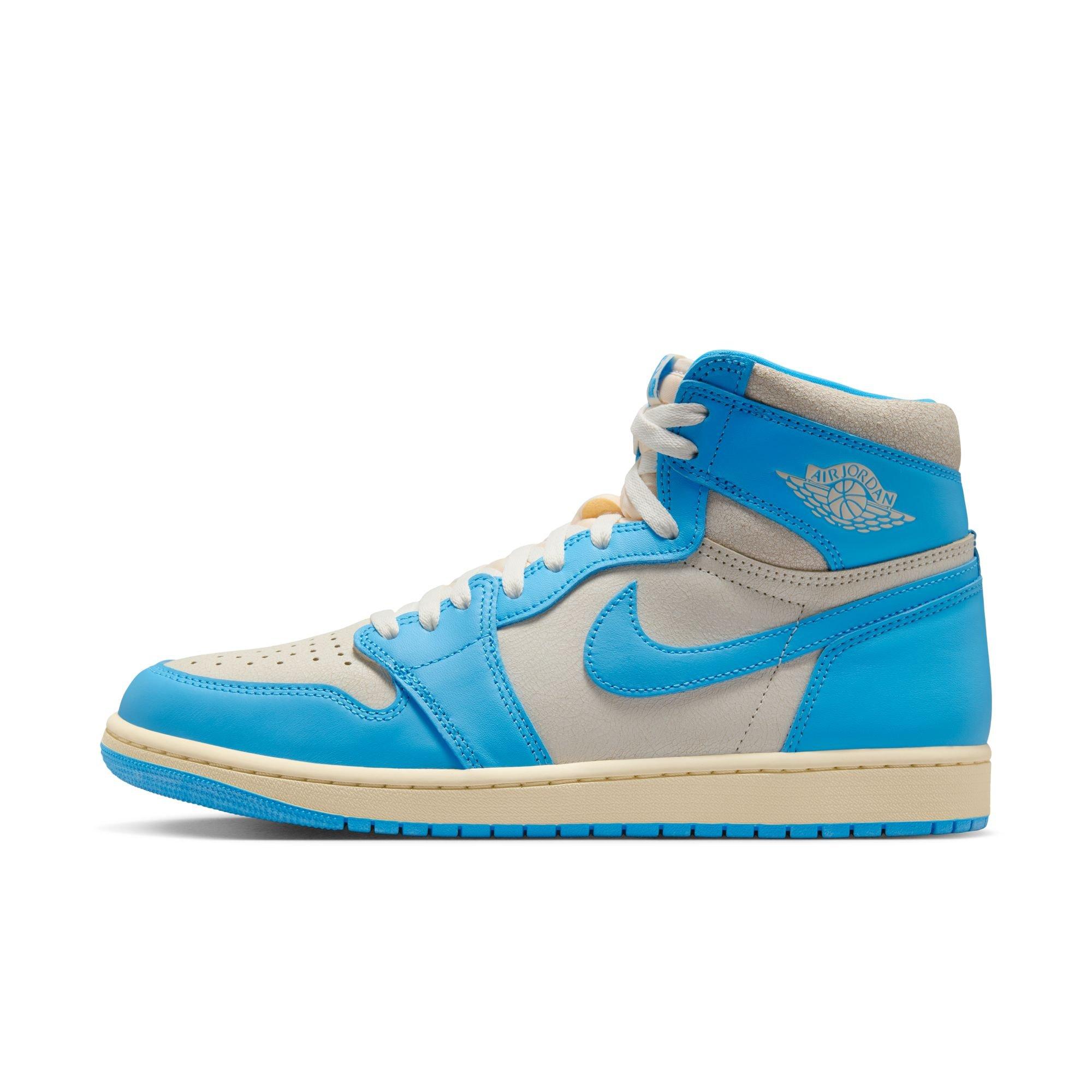 Jordan 1 Retro High OG "UNC Reimagined" Men's Shoe - POWDER BLUE/SAIL Thumbnail View 8