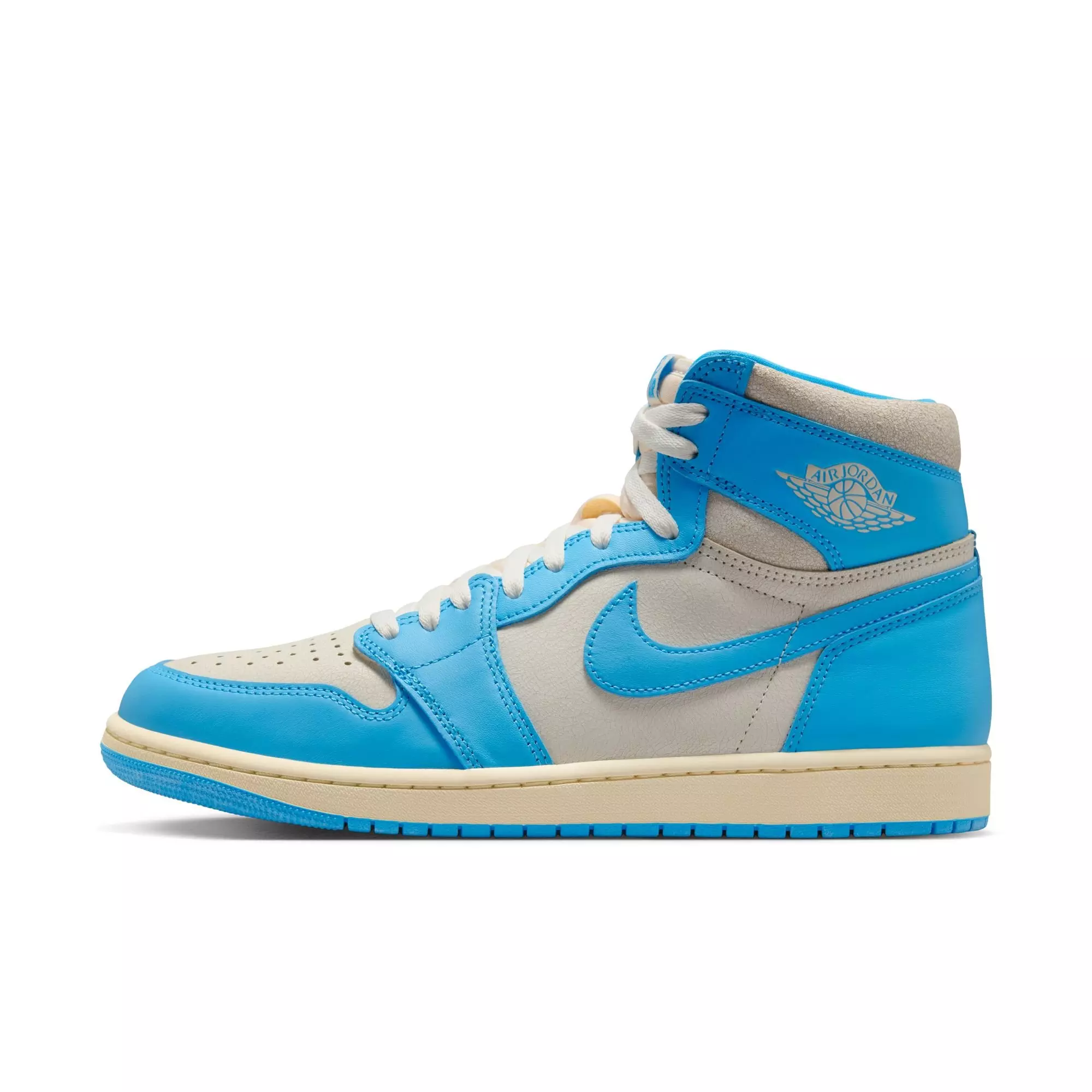 Jordan 1 Retro High OG "UNC Reimagined" Men's Shoe - POWDER BLUE/SAIL