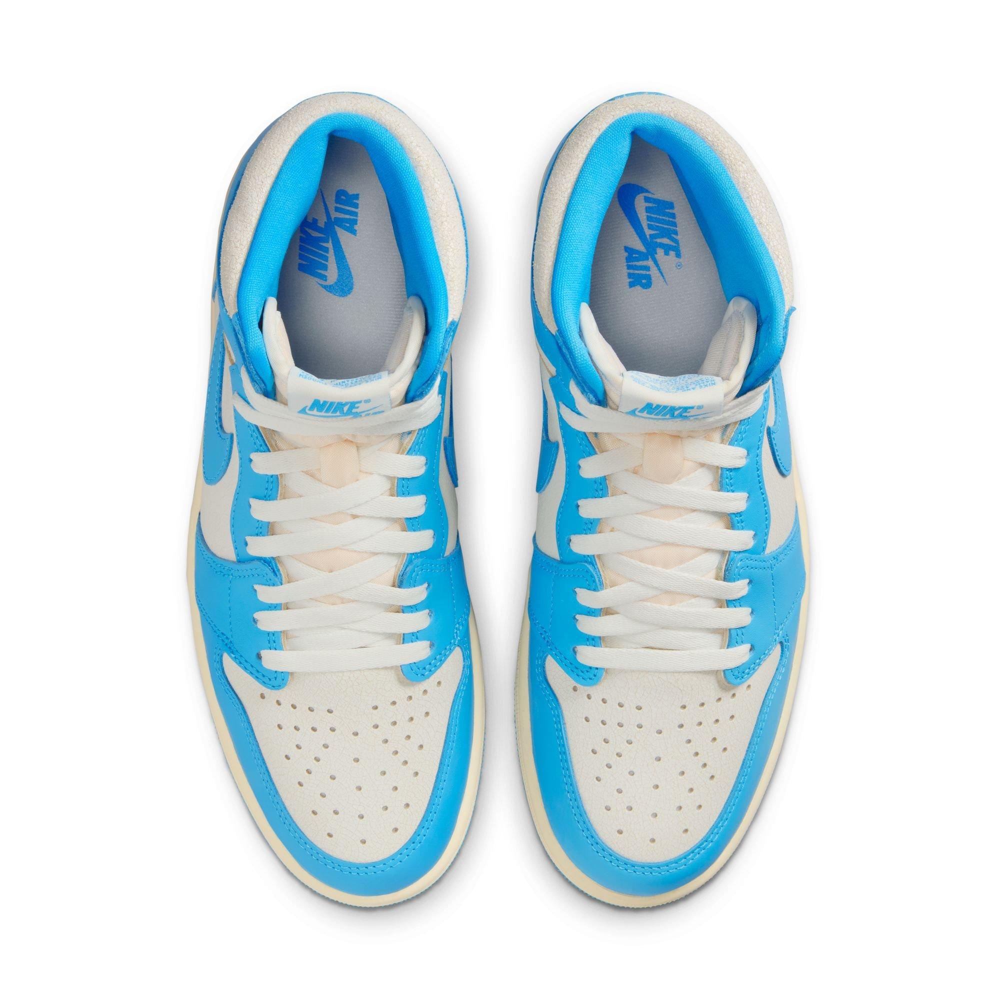 Jordan 1 Retro High OG "UNC Reimagined" Men's Shoe - POWDER BLUE/SAIL Thumbnail View 11