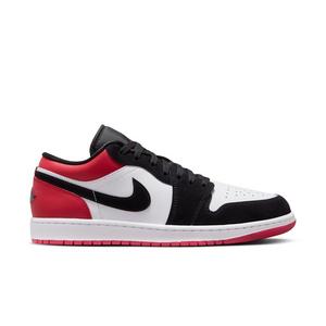 Jordan 1 Low SE "White/Black/Varsity Red" Men's Shoe