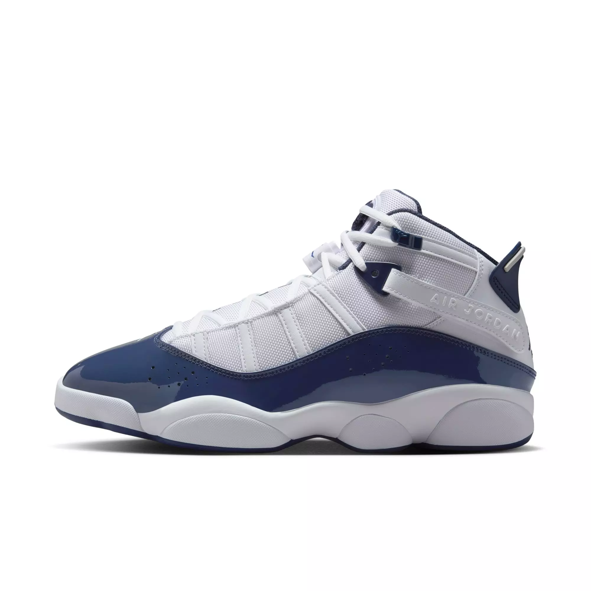 Jordan 6 Rings "White/Midnight Navy/Neutral Grey" Men's Shoe