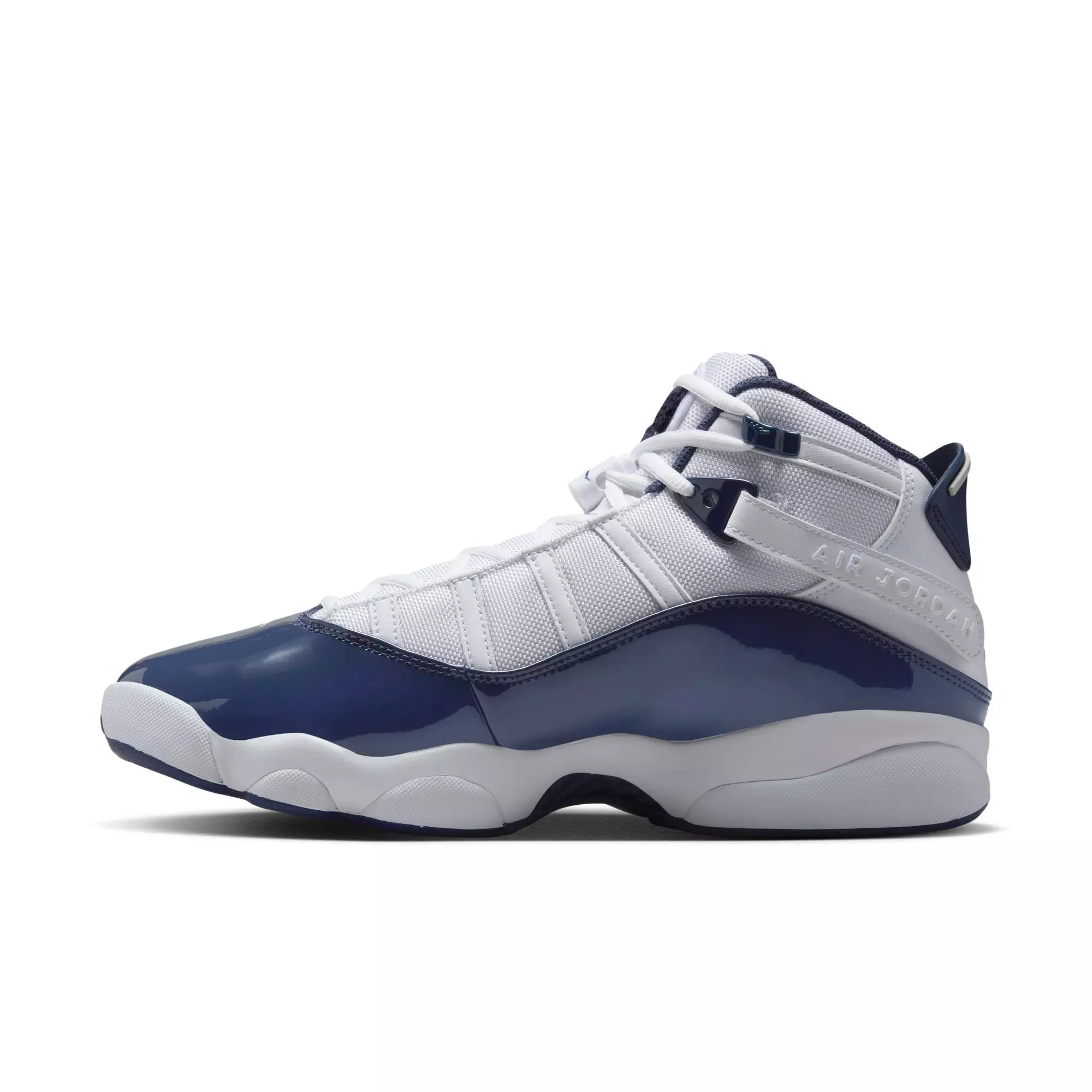 Jordan 6 Rings "White/Midnight Navy/Neutral Grey" Men's Shoe