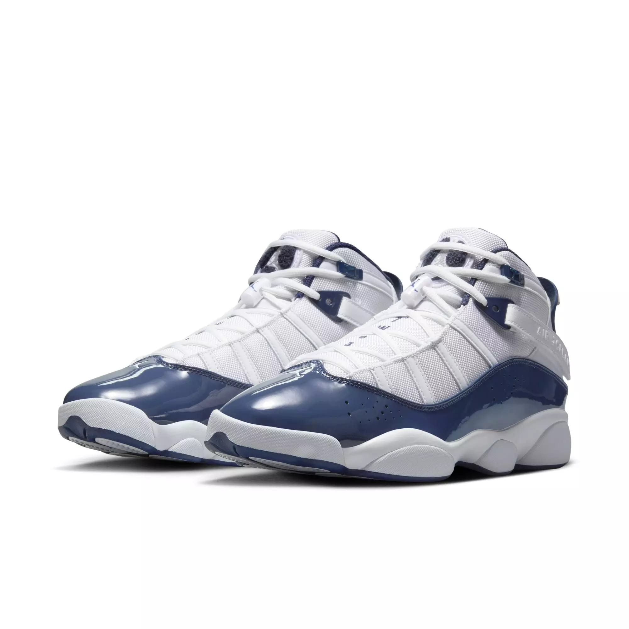 Jordan 6 Rings "White/Midnight Navy/Neutral Grey" Men's Shoe