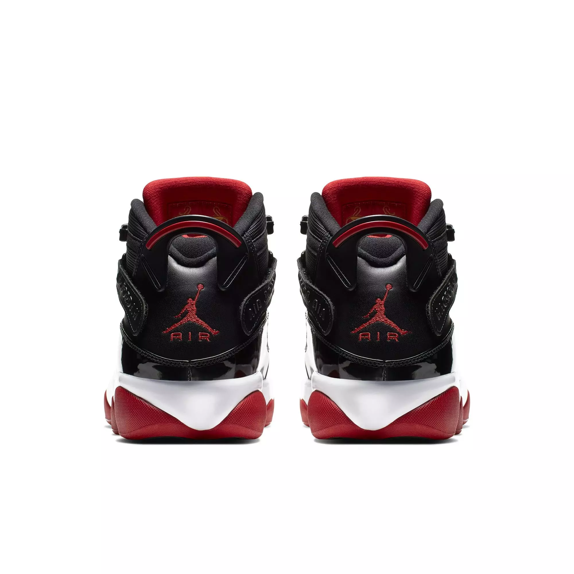 Jordan 6 Rings "Black/Varsity Red/White" Men's Shoe - BLACK/RED