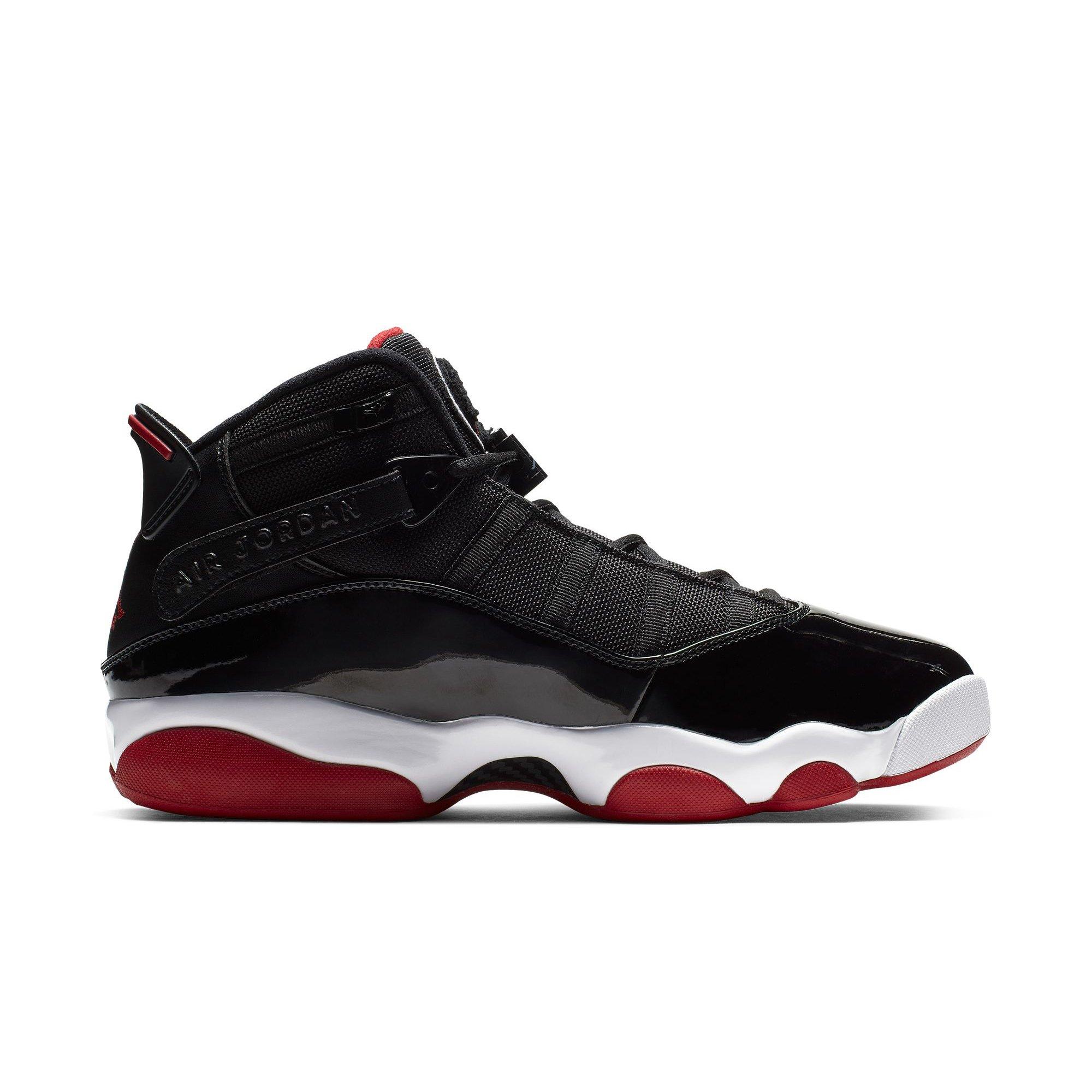 Black and cement red Jordan six rings Air Jordan 6 Rings  main image 2