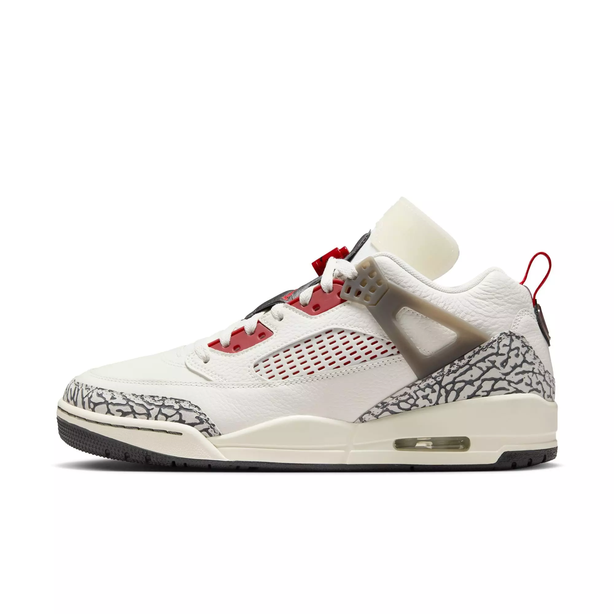 Jordan Spizike Low "Sail/Varsity Red/Anthracite/Coconut​ Milk" Men's Shoe - SAIL