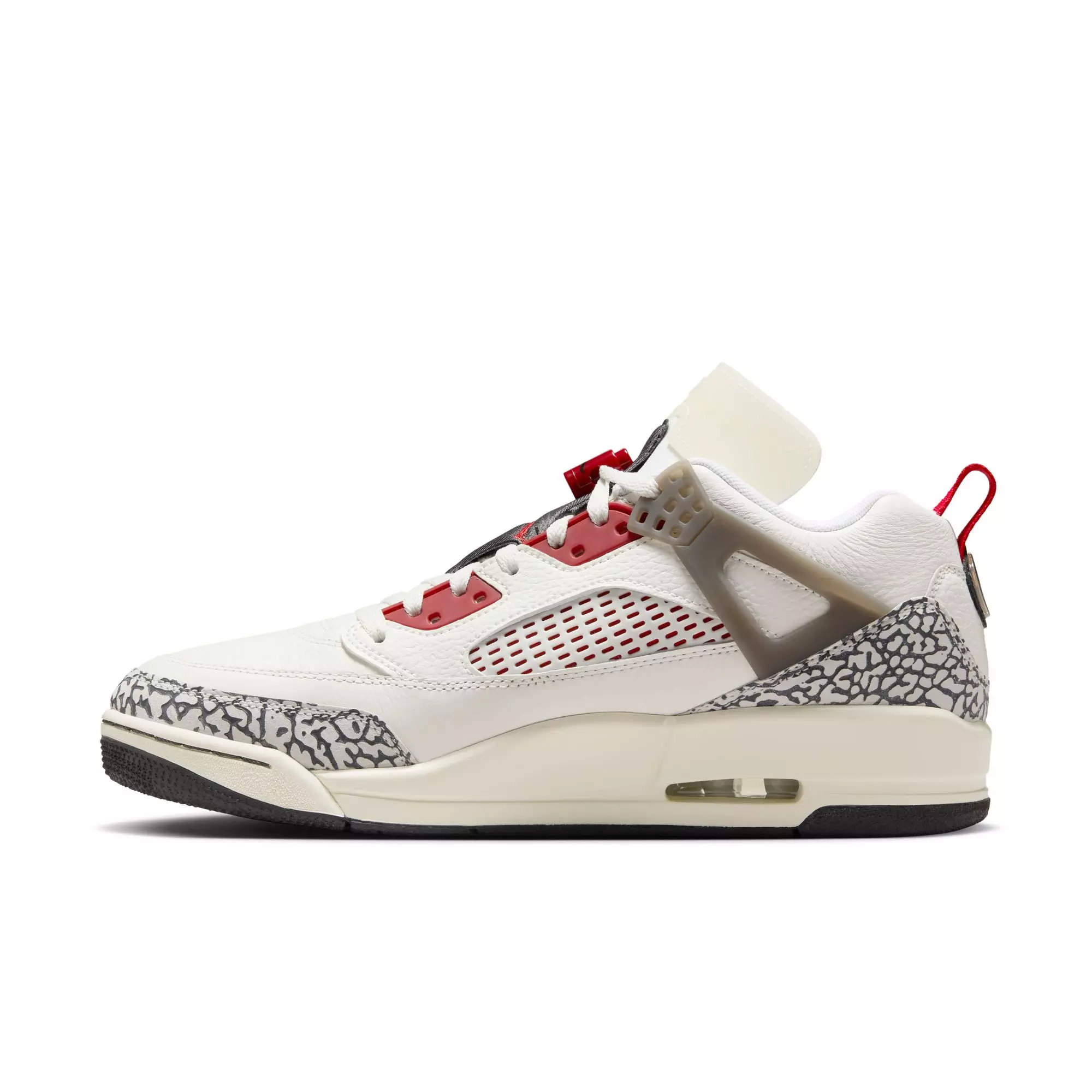 Jordan Spizike Low "Sail/Varsity Red/Anthracite/Coconut​ Milk" Men's Shoe - SAIL