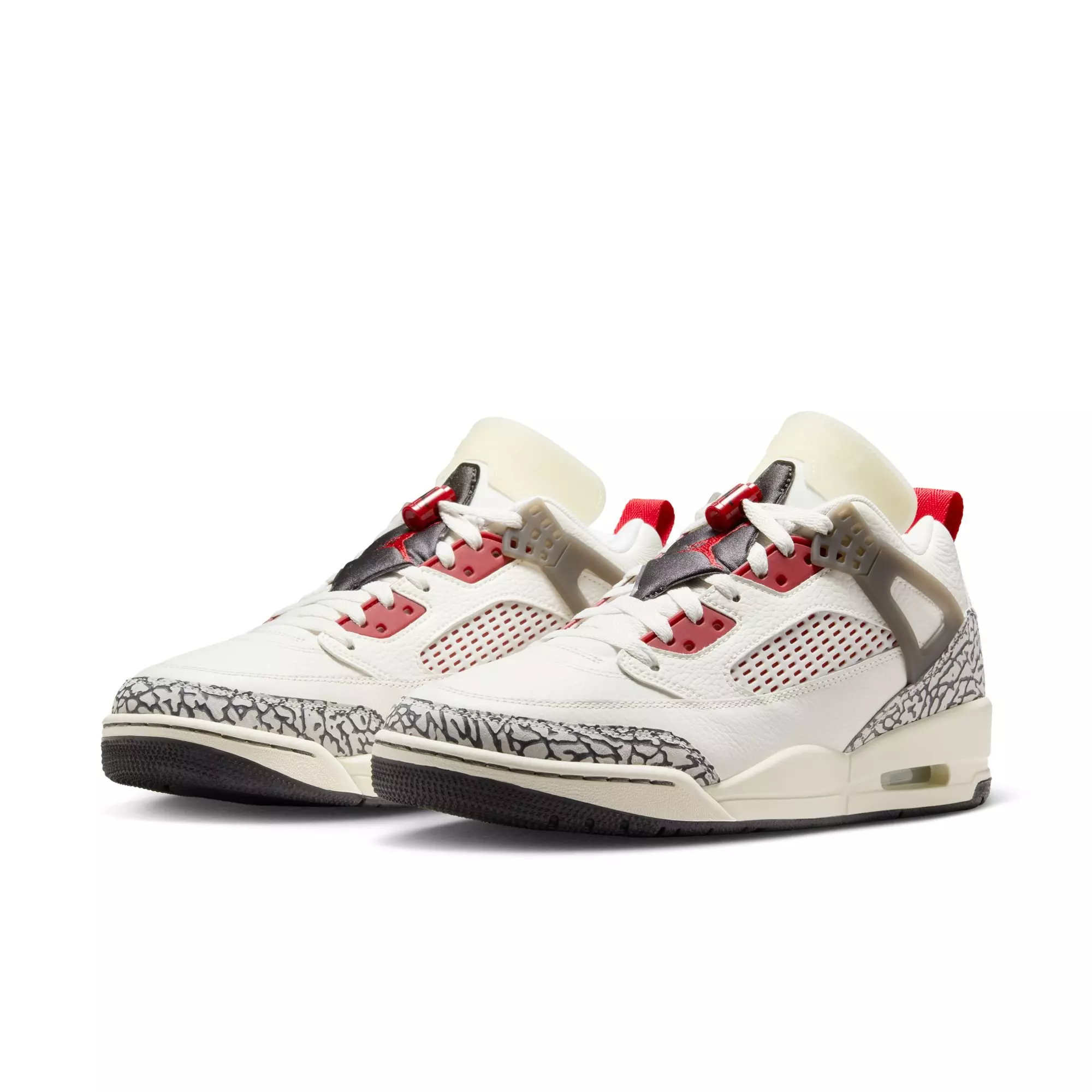 Jordan Spizike Low "Sail/Varsity Red/Anthracite/Coconut​ Milk" Men's Shoe - SAIL