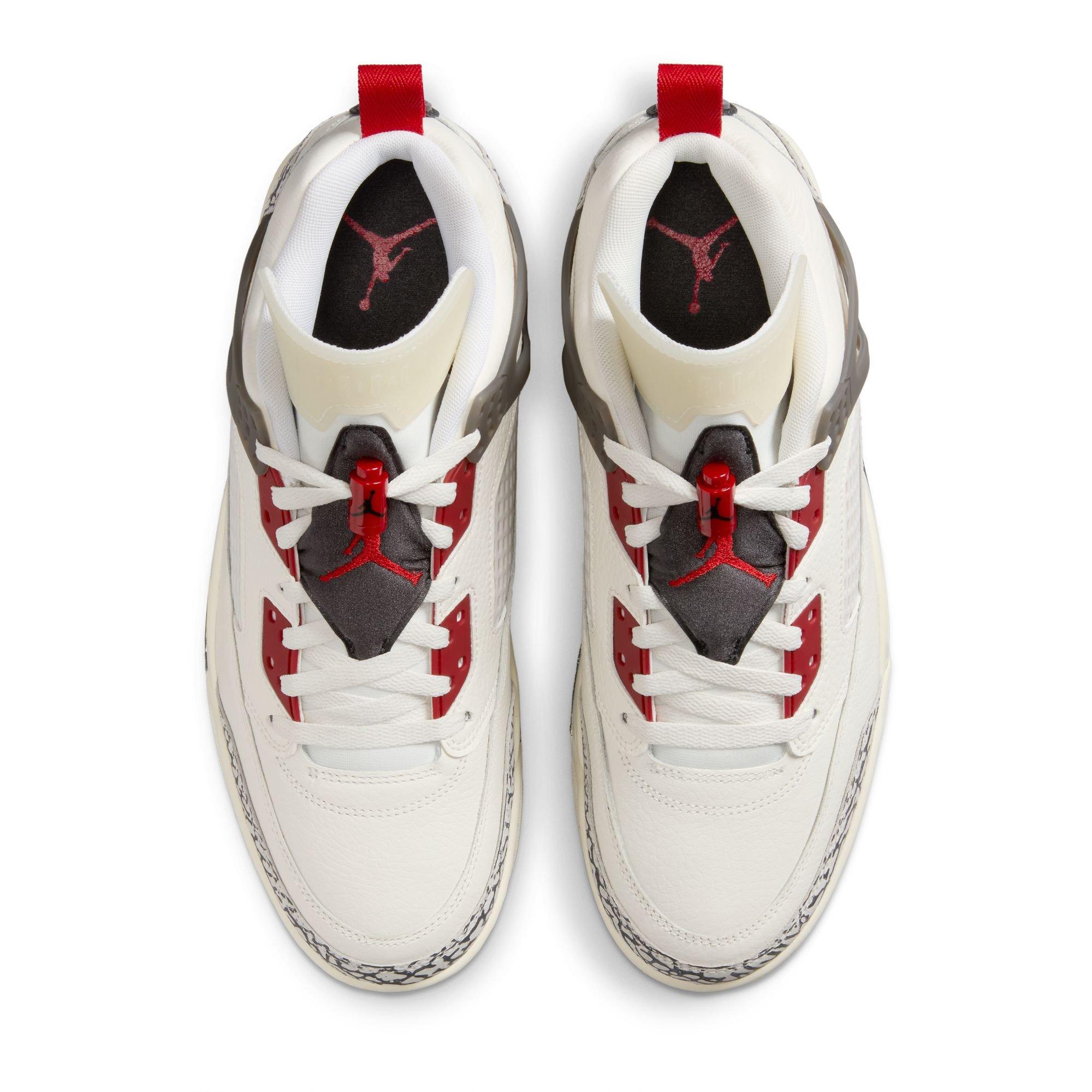 Jordan Spizike Low Men's&nbsp;"Sail/Varsity Red/Anthracite/Coconut​ Milk"&nbsp;Shoe