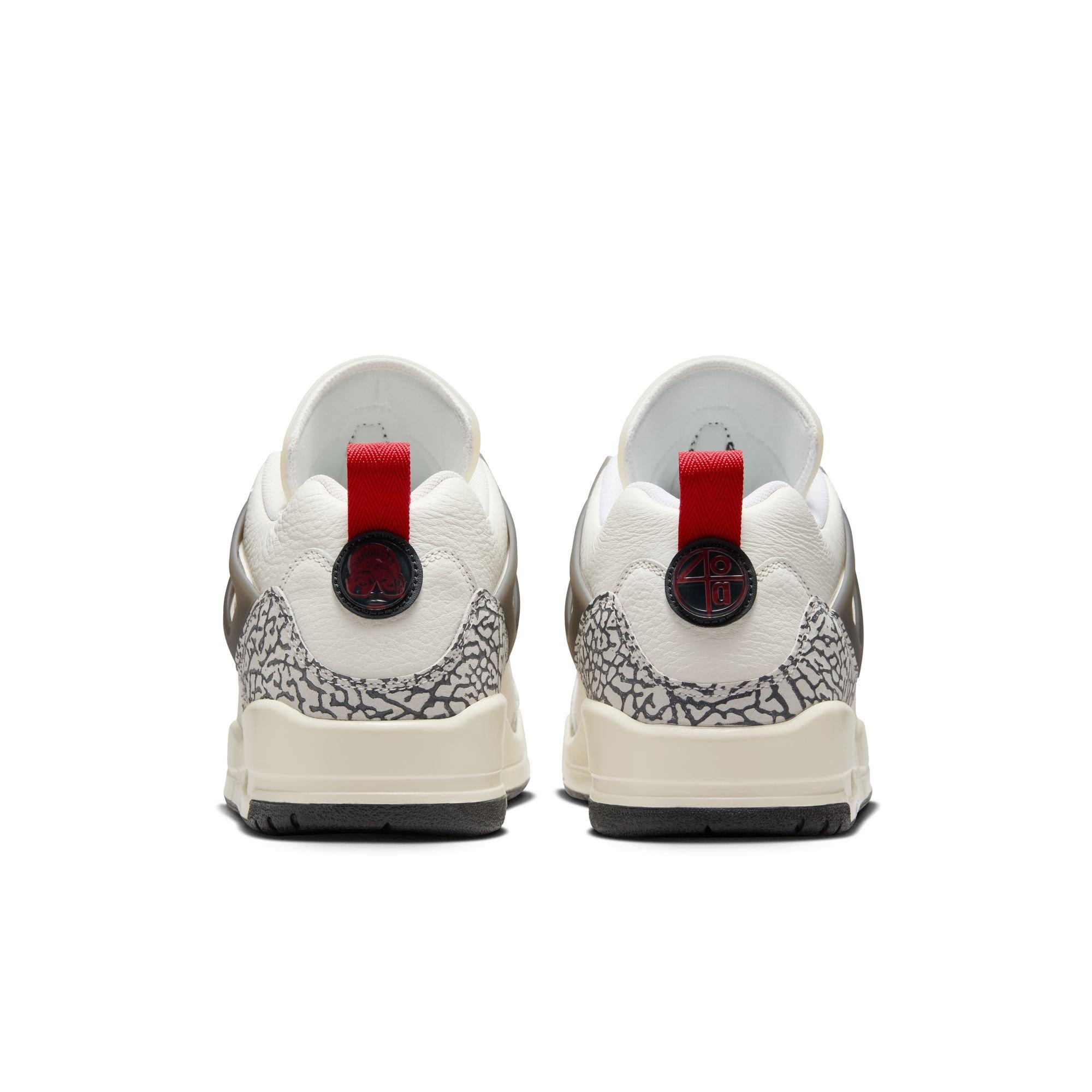 Jordan Spizike Low Men's&nbsp;"Sail/Varsity Red/Anthracite/Coconut​ Milk"&nbsp;Shoe