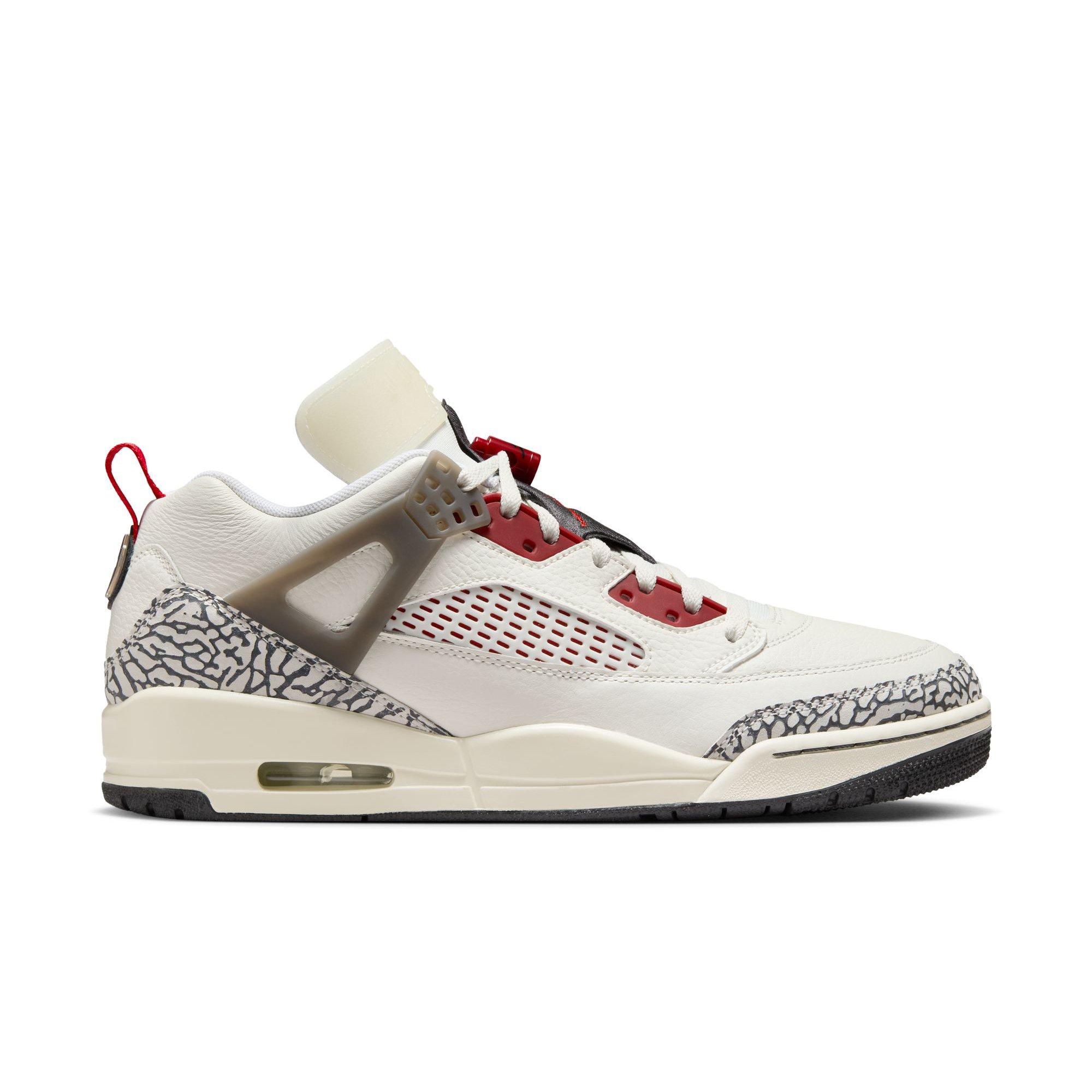 Jordan Spizike Low "Sail/Varsity Red/Anthracite/Coconut​ Milk" Men's Shoe - SAIL