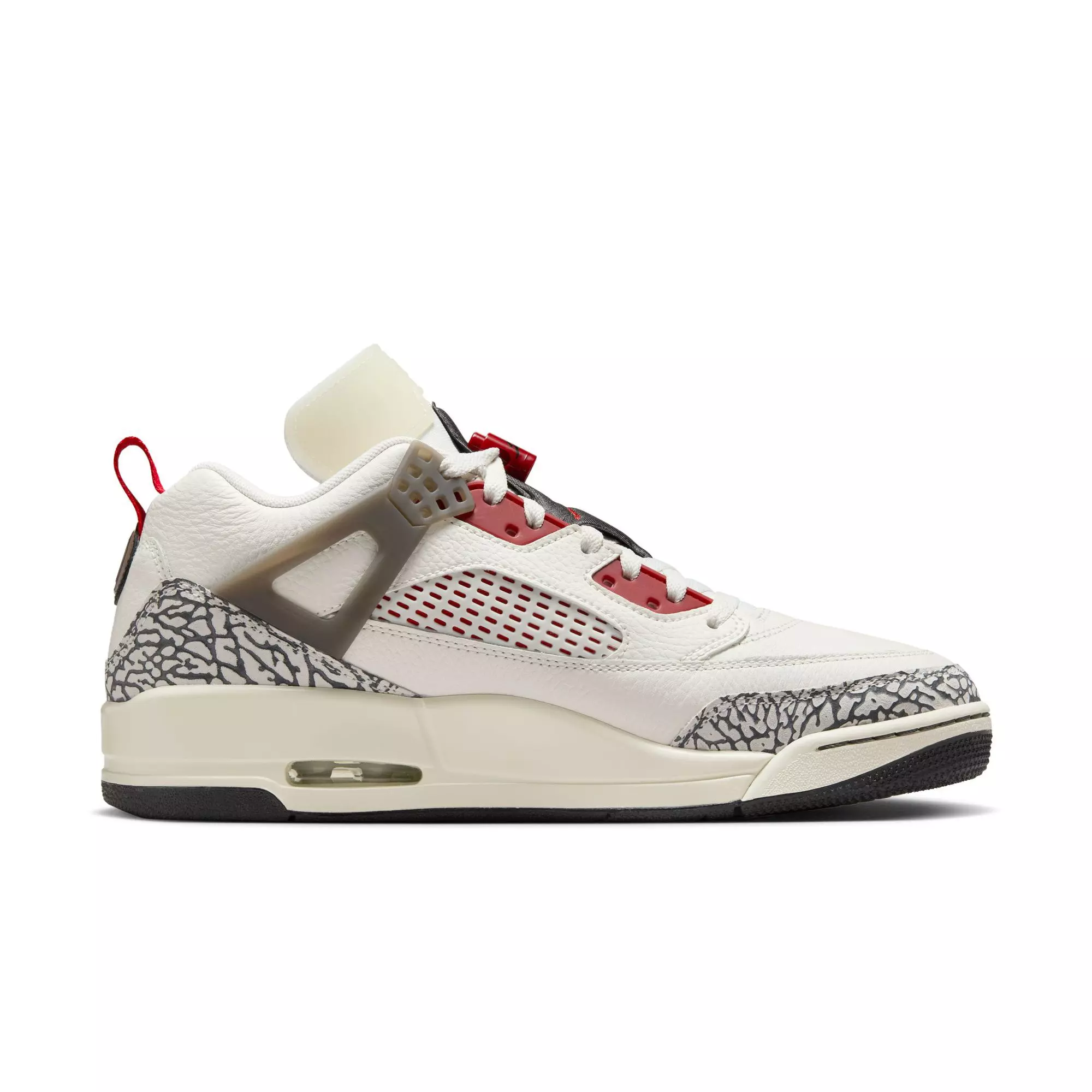 Jordan Spizike Low "Sail/Varsity Red/Anthracite/Coconut​ Milk" Men's Shoe - SAIL
