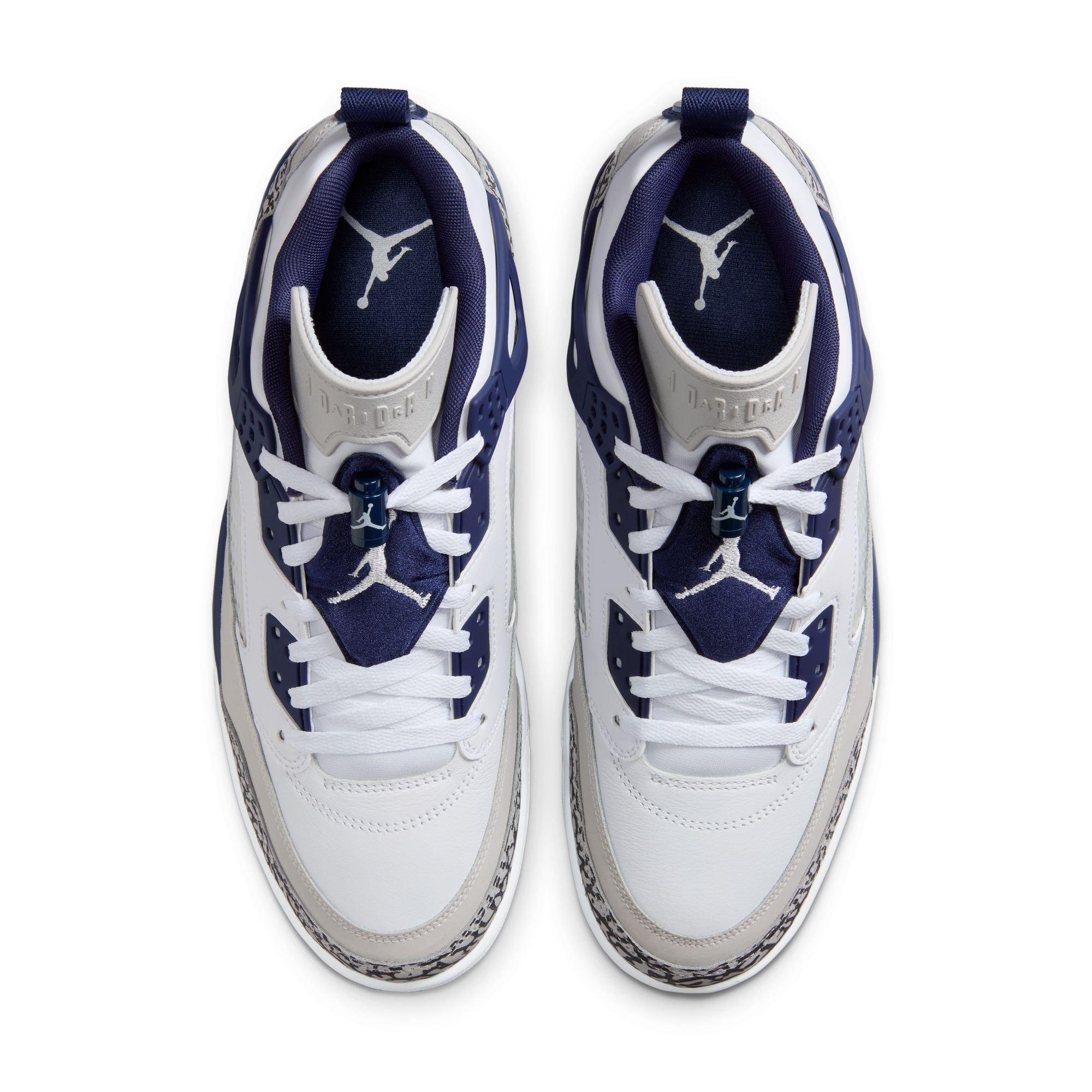 Jordan Spizike Low Men's "White/Midnight Navy/Neutral Grey" Shoe