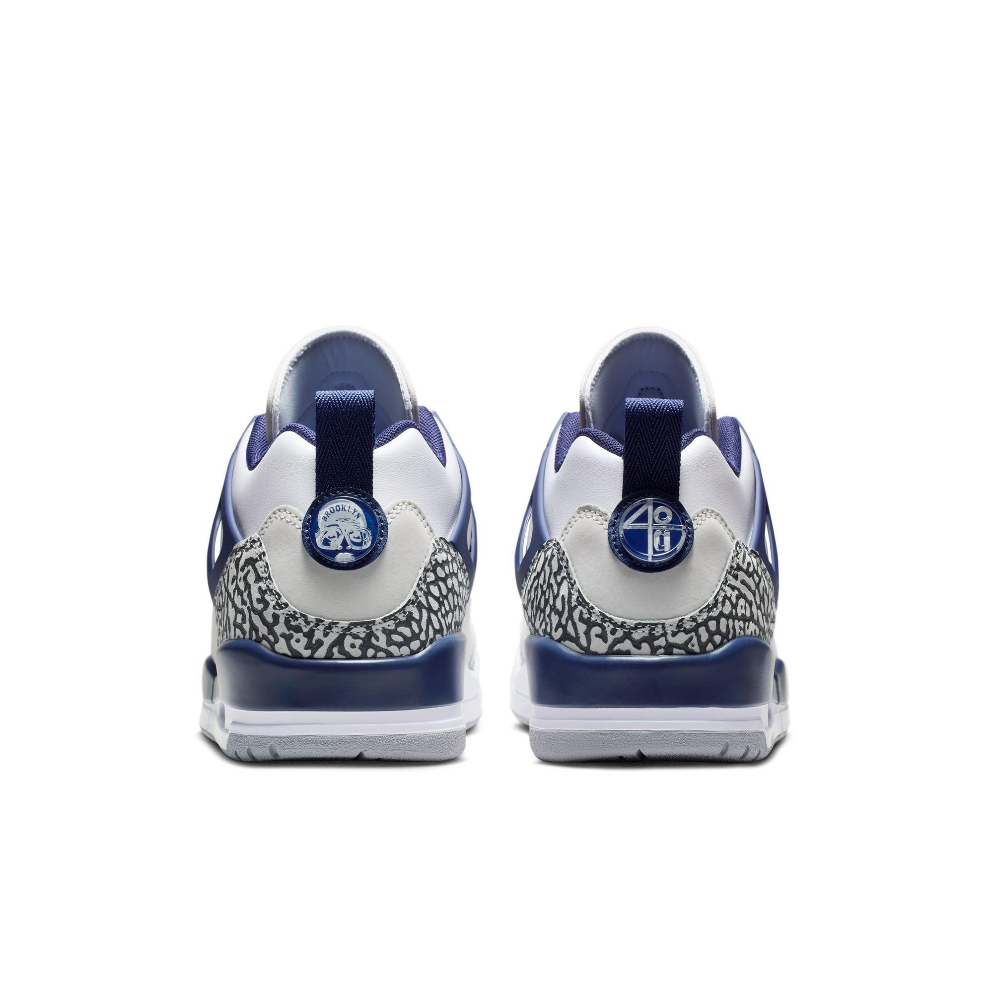 Jordan Spizike Low Men's "White/Midnight Navy/Neutral Grey" Shoe