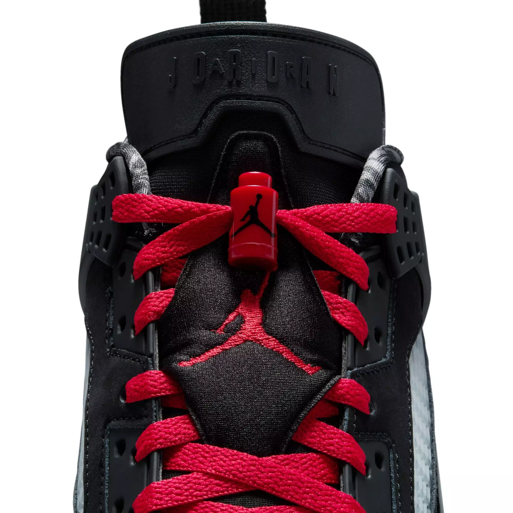 Jordan Spizike Low "Black/Varsity Red/Classic Green/White" Men's Shoe - BLACK/RED