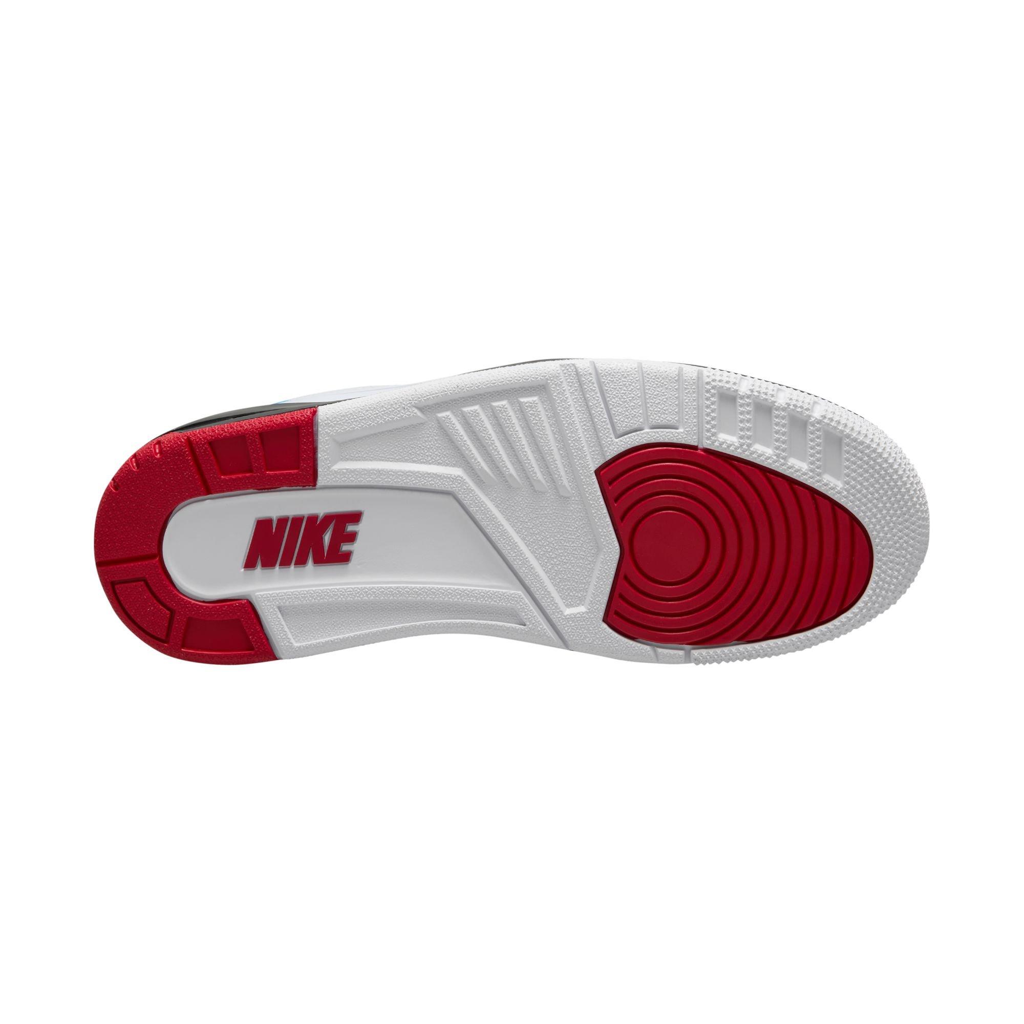 Jordan 2/3 "White/Varsity Red/Black/University Blue" Men's Shoe - WHITE/RED/BLACK Thumbnail View 4