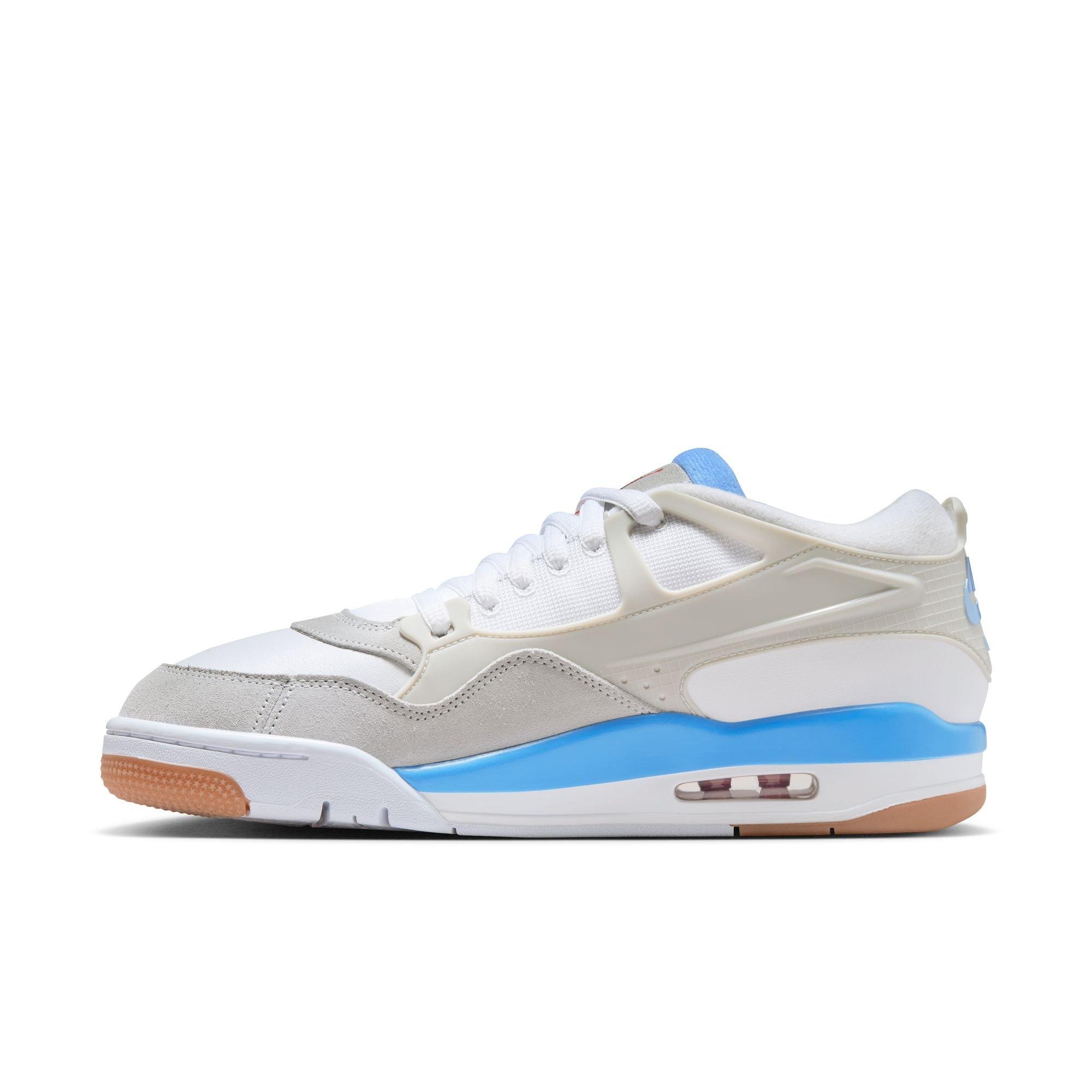 Jordan 4 RM "White/Neutral Grey" Men's Shoe - WHITE/GREY Thumbnail View 4