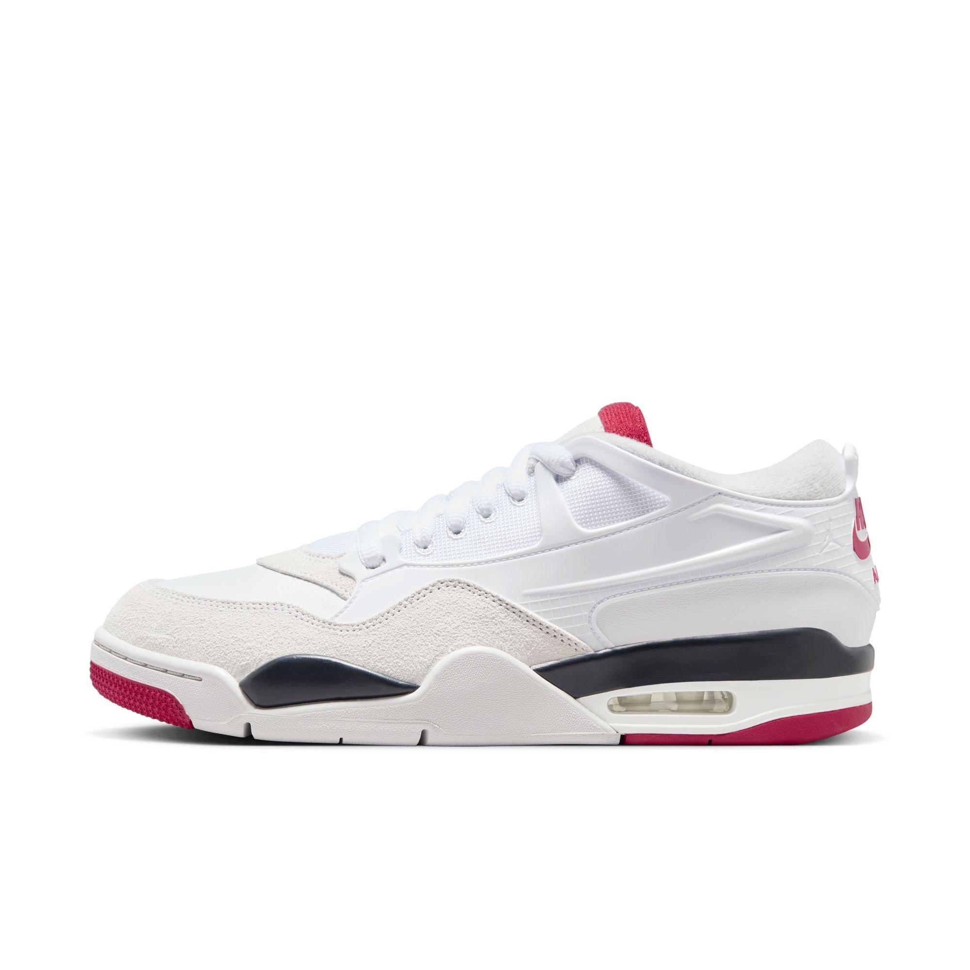 Jordan 4 RM "White/Varsity Red/Black/Neutral Grey" Men's Shoe - WHITE/RED/YELLOW Thumbnail View 3