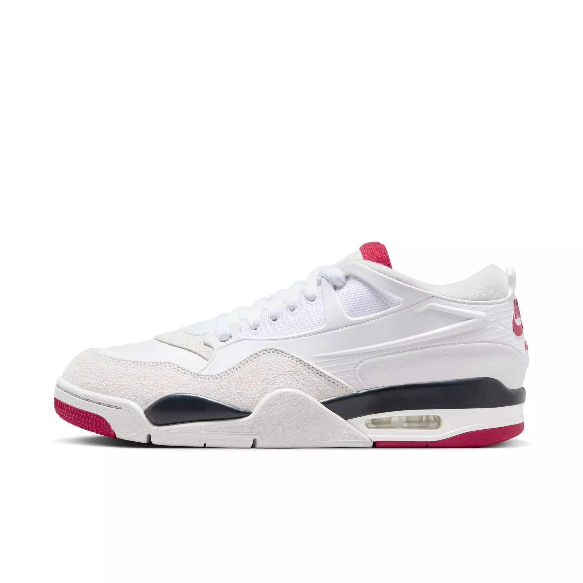 Jordan 4 RM "White/Varsity Red/Black/Neutral Grey" Men's Shoe - WHITE/RED/YELLOW