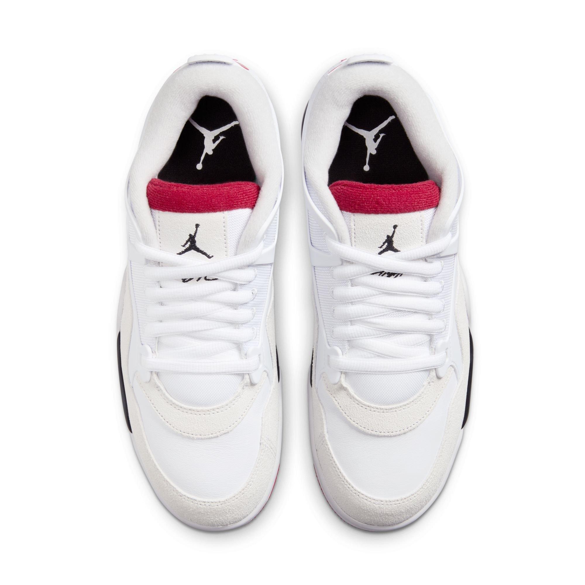 Jordan Men\'s White Athletic Shoe with Red Accents Mens Shoes Red And White Jordans Air Jordan Retro El Vuelo  main image 2