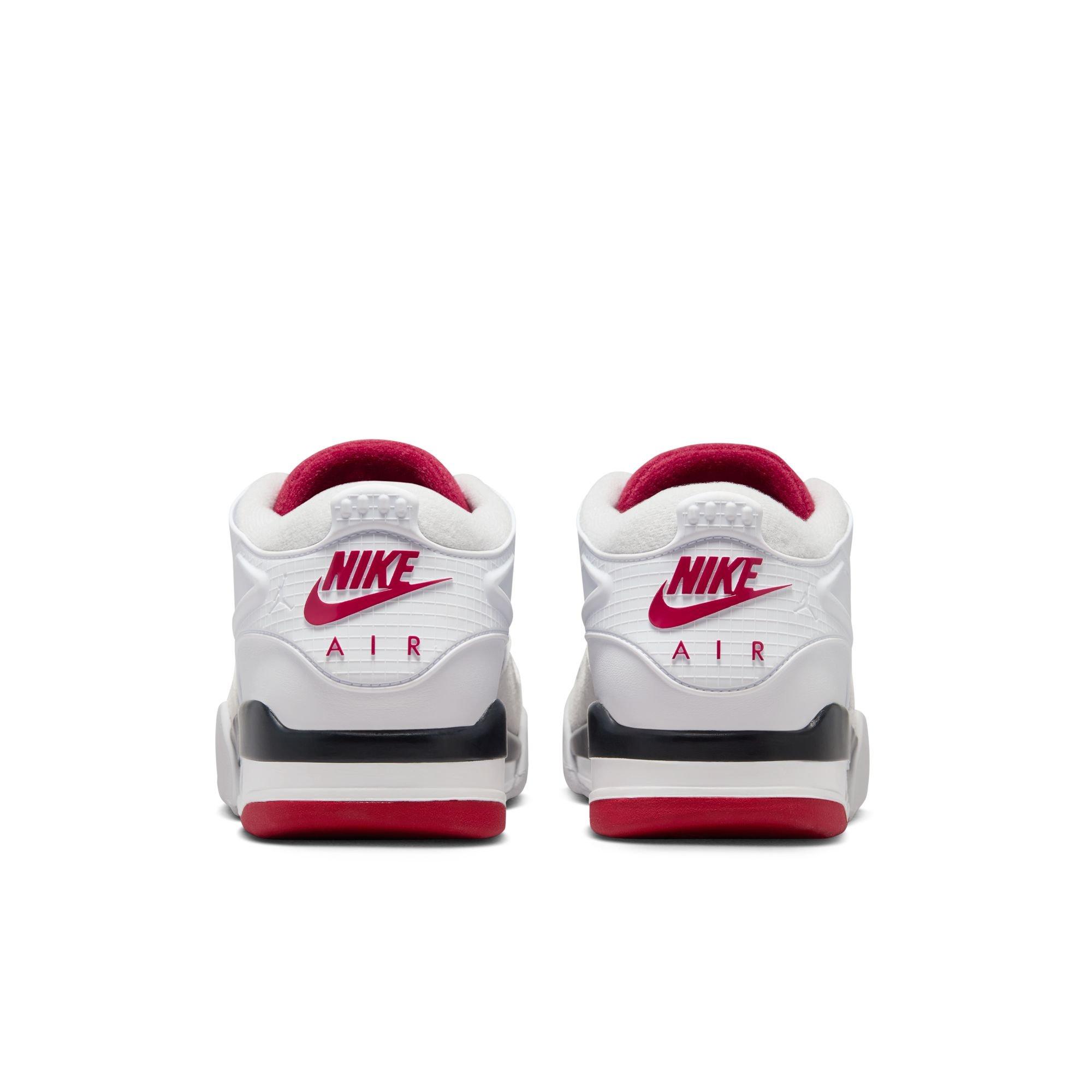 Jordan 4 RM "White/Varsity Red/Black/Neutral Grey" Men's Shoe - WHITE/RED/YELLOW Thumbnail View 7