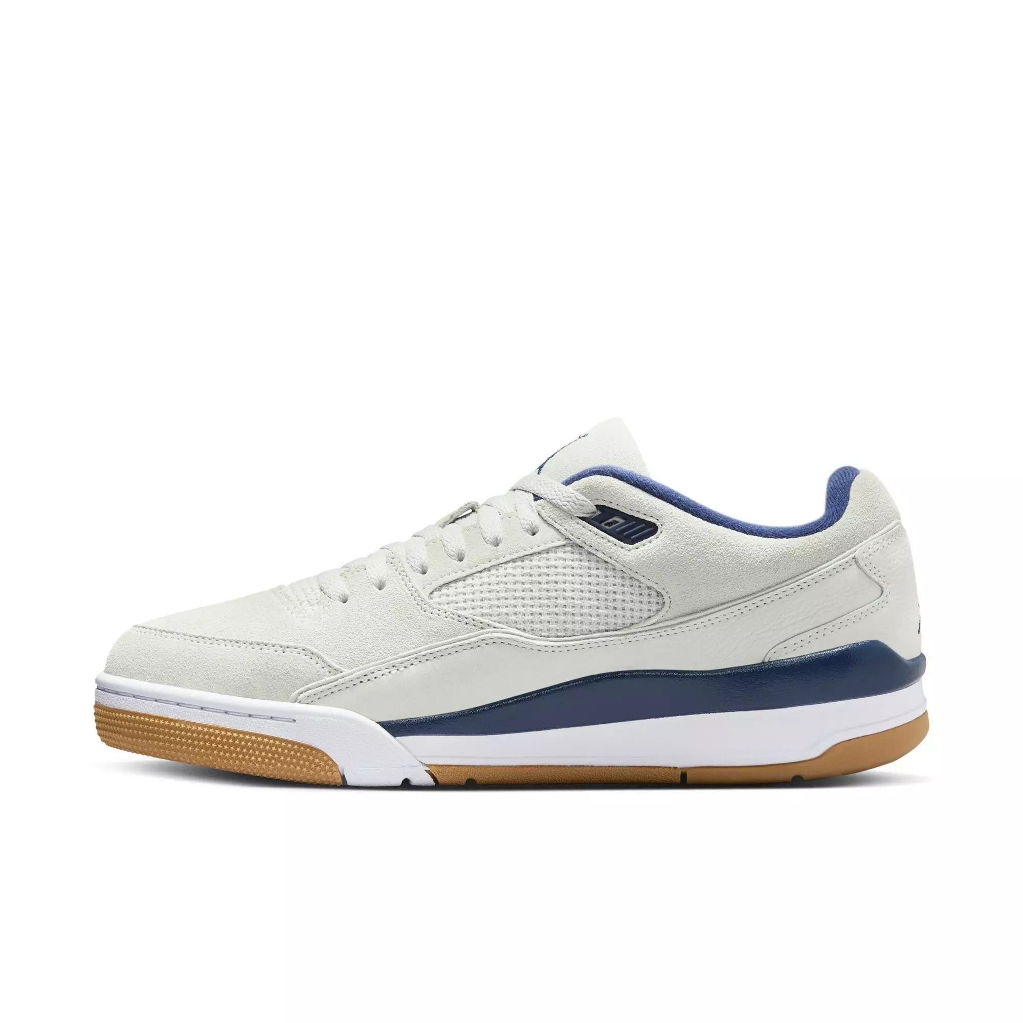 Jordan Flight Court "Neutral Grey/Midnight Navy/White" Men's Shoe