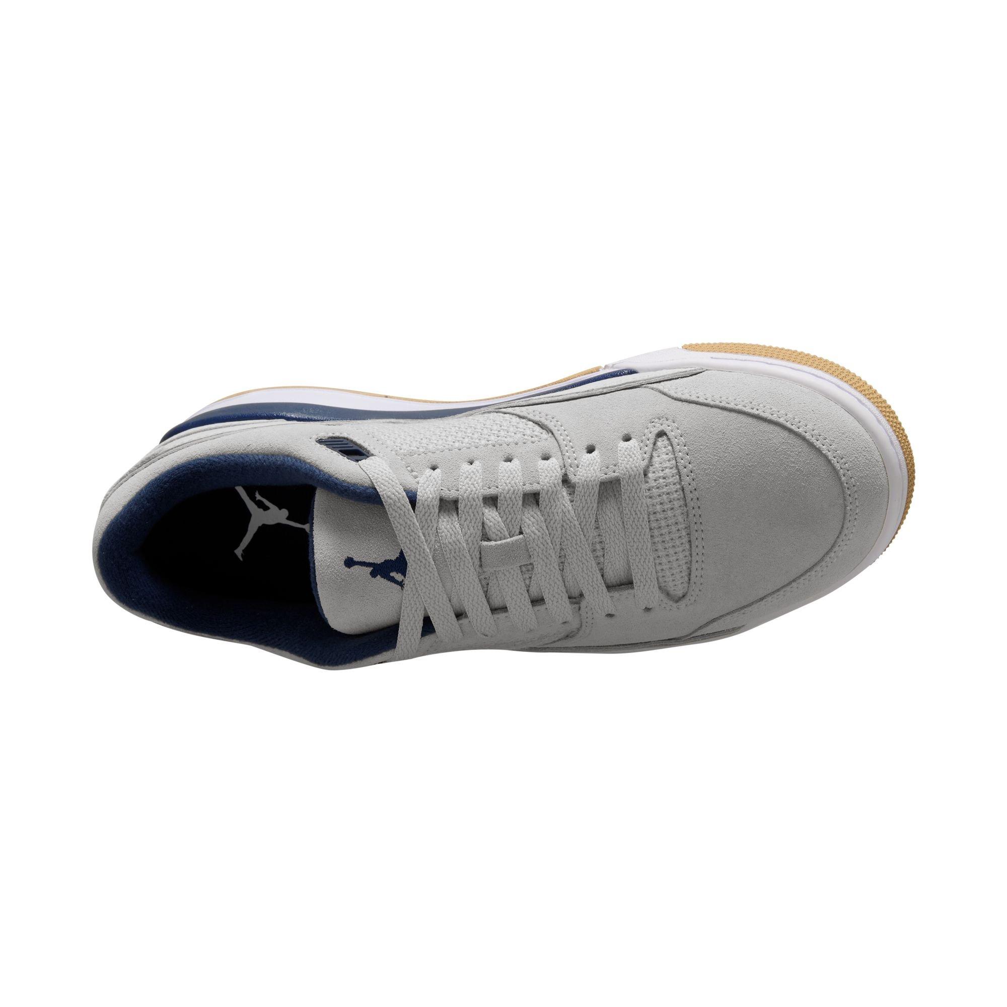 Jordan Flight Court "Neutral Grey/Midnight Navy/White" Men's Shoe - GREY/NAVY Thumbnail View 8