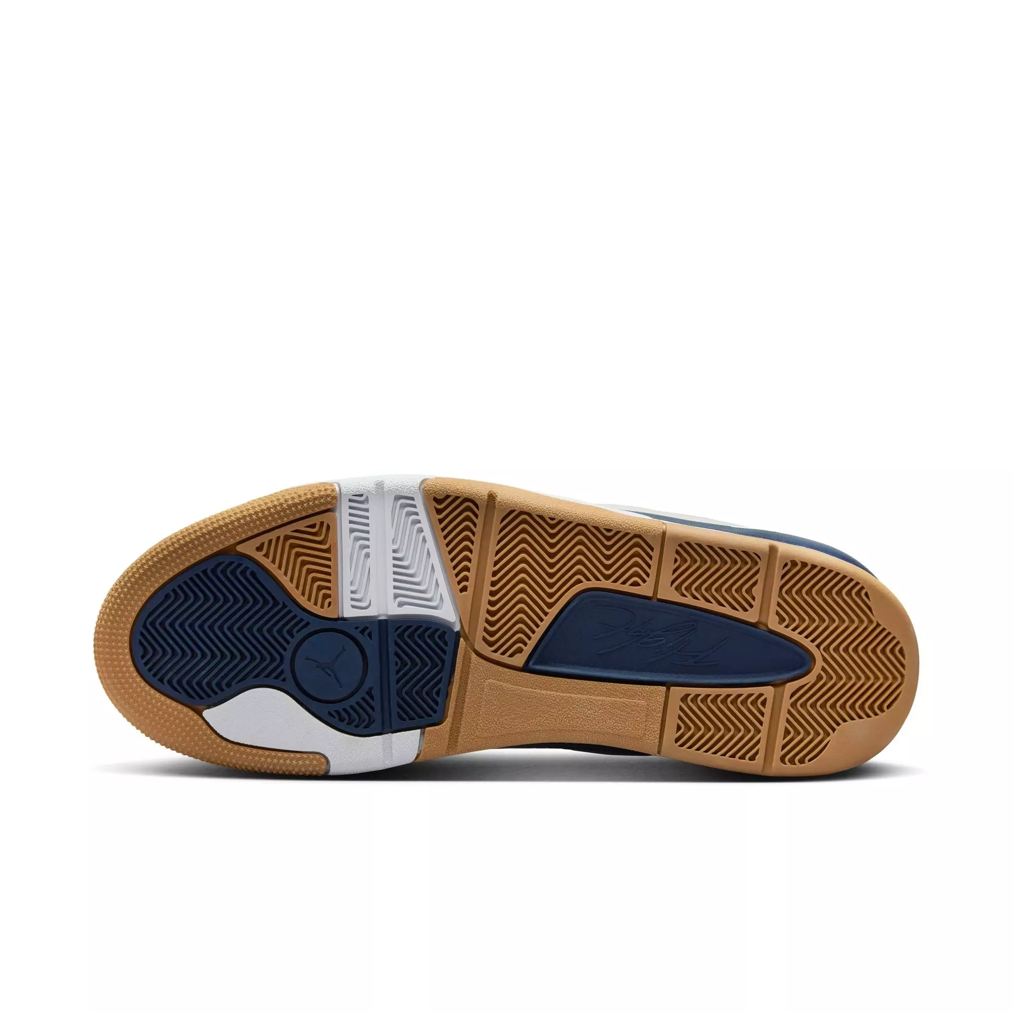 Jordan Flight Court "Neutral Grey/Midnight Navy/White" Men's Shoe - GREY/NAVY