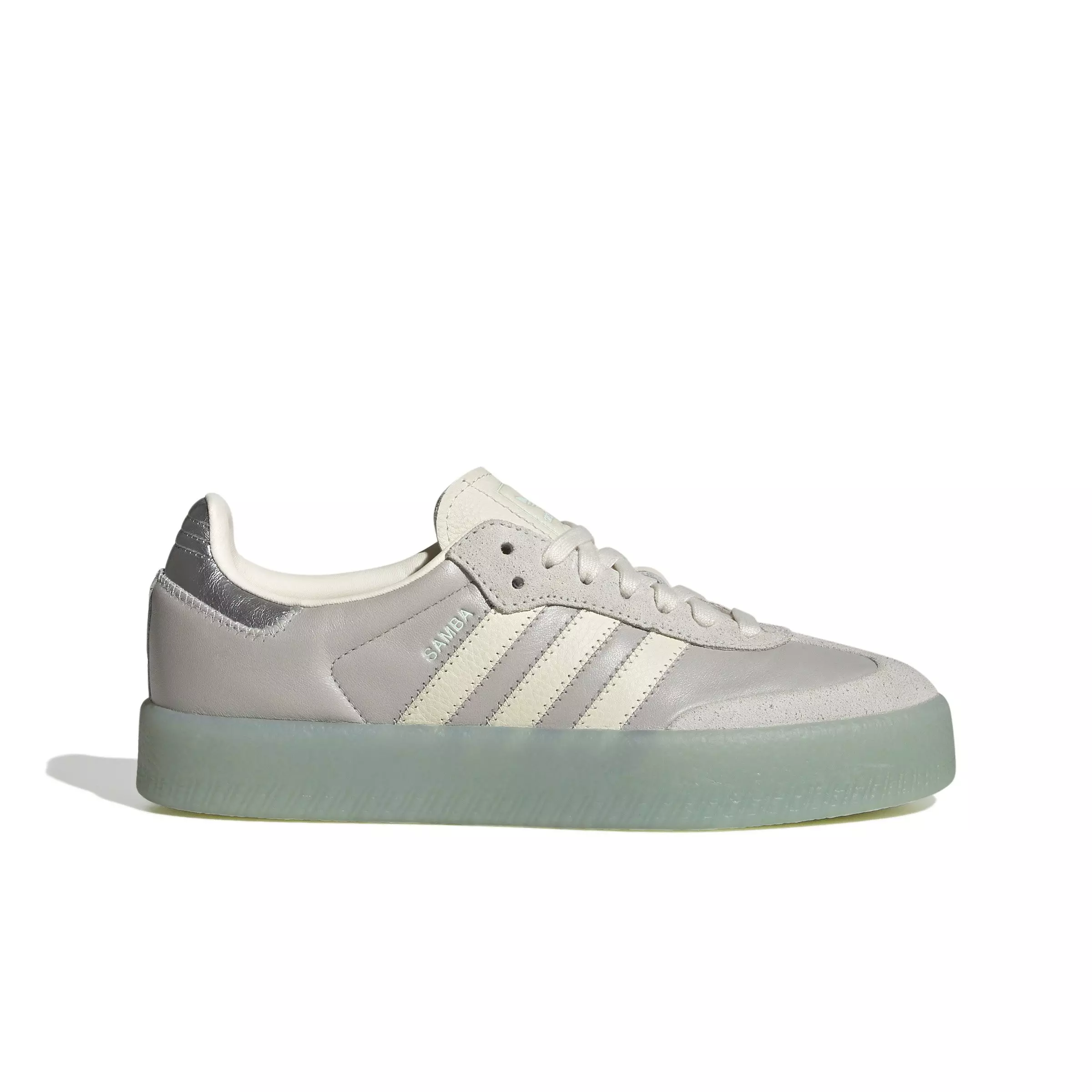 adidas Originals Sambae "Grey One/Cream White/Clear Mint" Women's Shoe - GREY