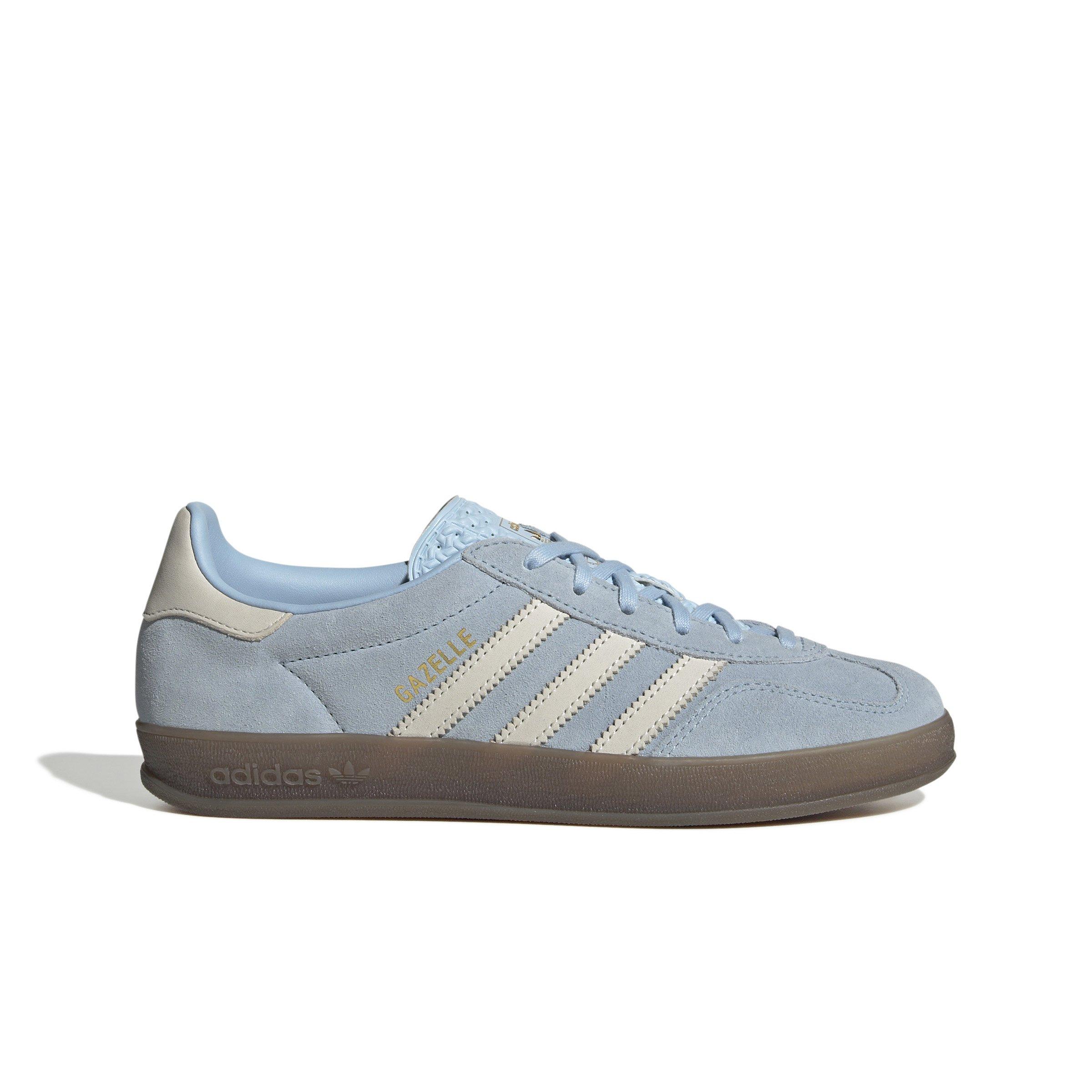 adidas Originals Gazelle "Clear Sky/Off White/Gum" Women's Shoe - BLUE