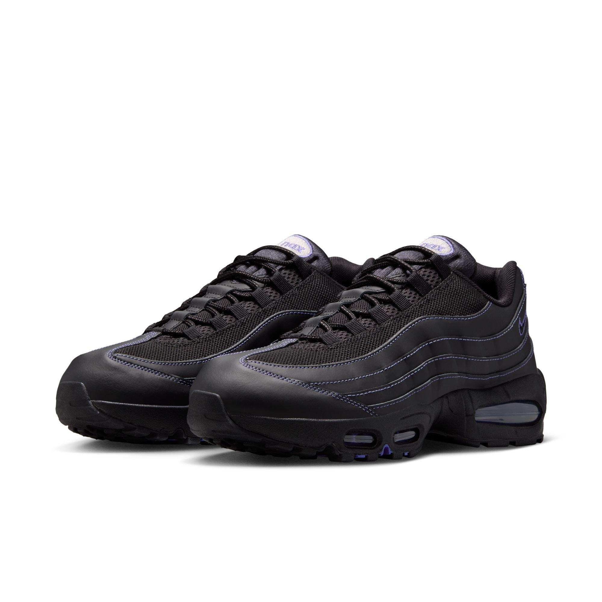 Nike Air Max 95 OG "Black/Persian Violet/Wolf Grey" Men's Shoe - BLACK/VIOLET Thumbnail View 5