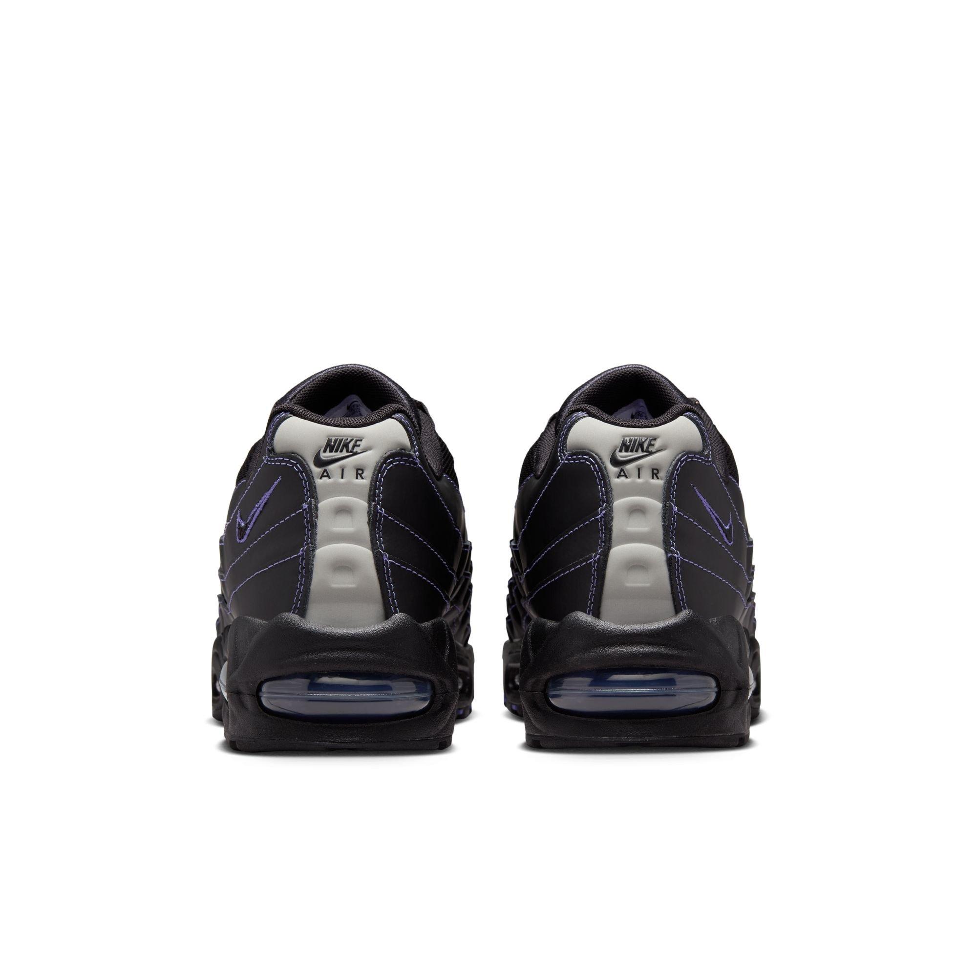 Nike Air Max 95 OG "Black/Persian Violet/Wolf Grey" Men's Shoe - BLACK/VIOLET Thumbnail View 7