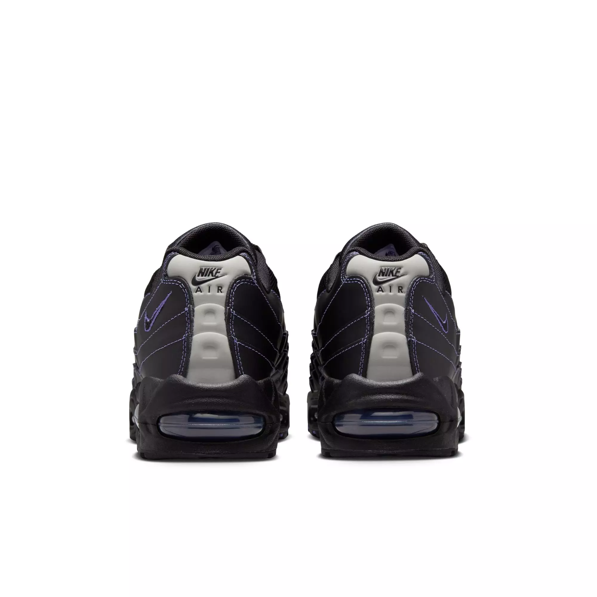 Nike Air Max 95 OG "Black/Persian Violet/Wolf Grey" Men's Shoe - BLACK/VIOLET