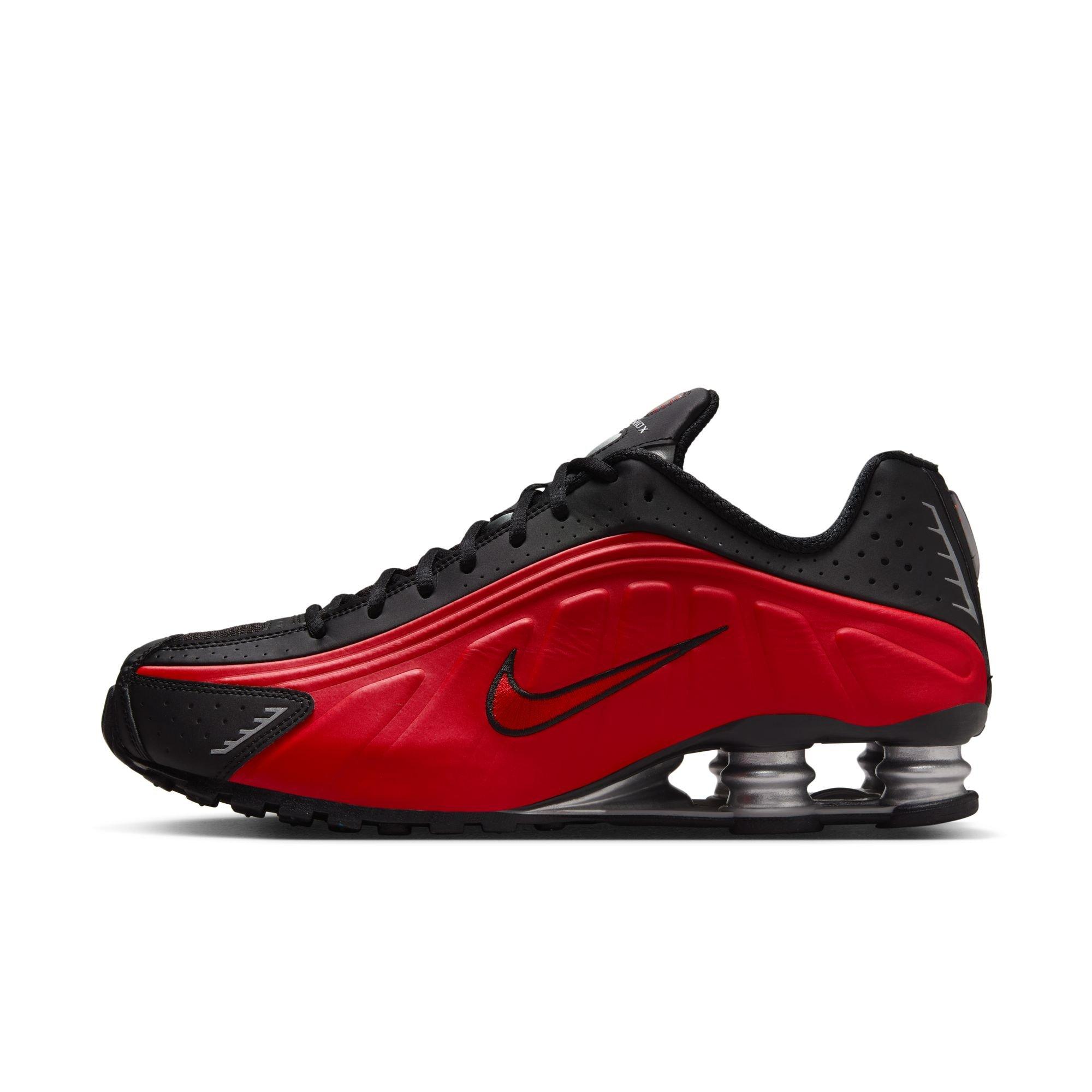 Nike Shox R4 "University Red/Black" Men's Shoe - RED/BLACK Thumbnail View 3