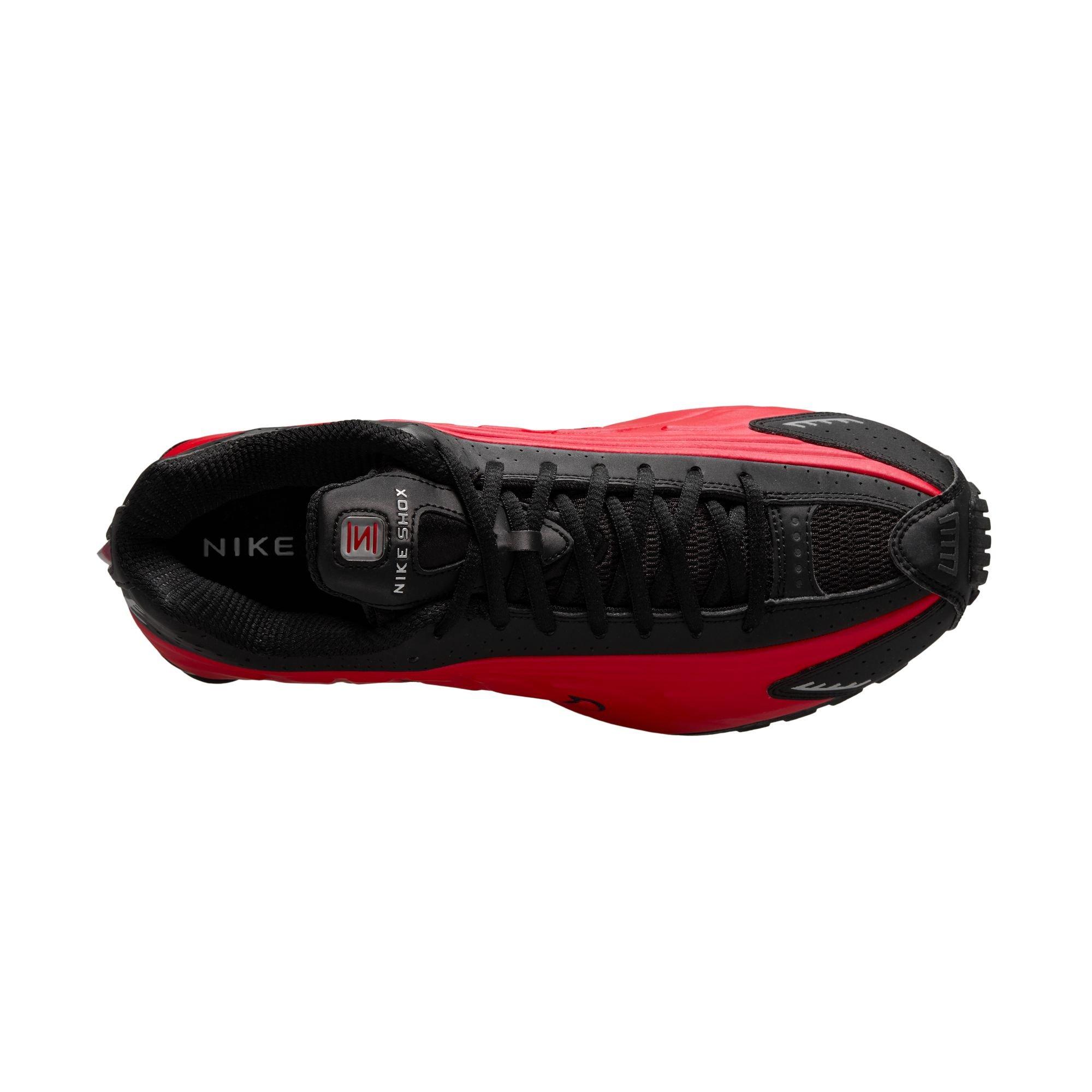 Nike Shox R4 "University Red/Black" Men's Shoe - RED/BLACK Thumbnail View 8