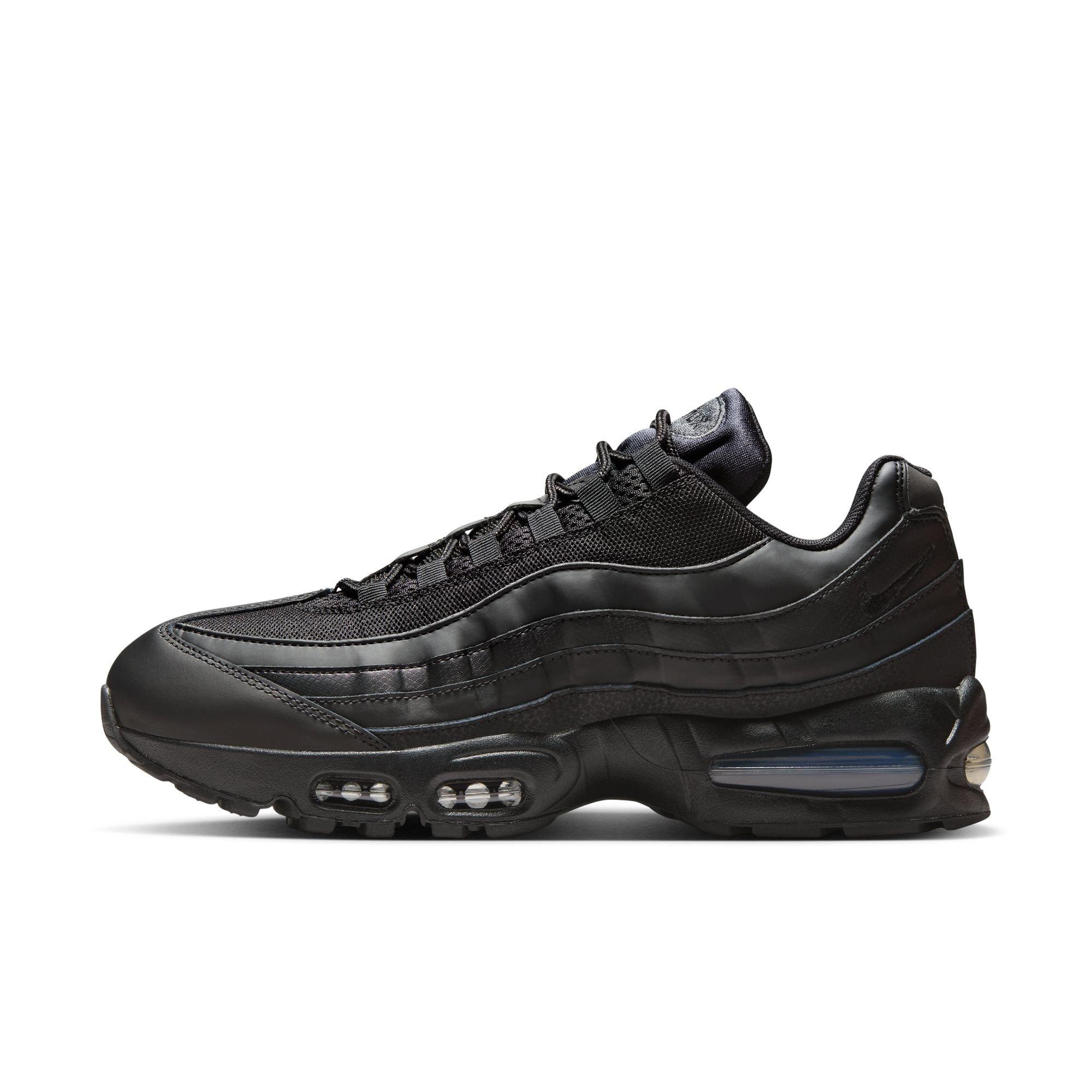 NIKE AIR MAX 95 Essential 27.5 オールブラック Men's Nike Air Max 95 Essential Casual Shoes | Finish Line