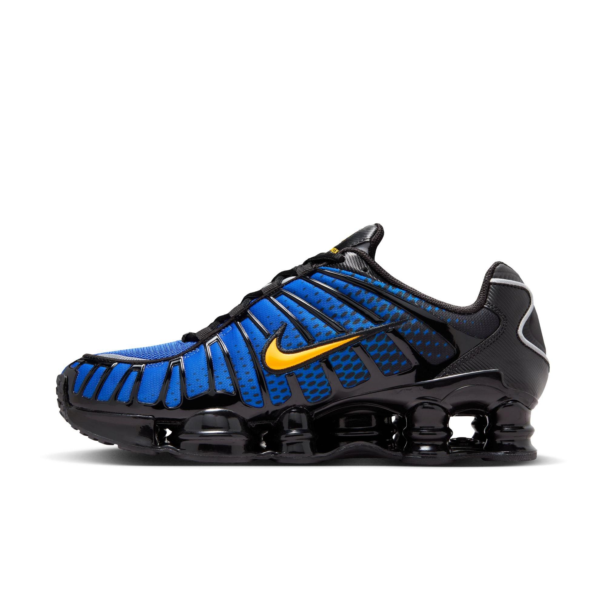 Nike Shox TL "Black Varsity Maize/Metallic Silver" Men's Shoe - RED/BLACK/SILVER Thumbnail View 4