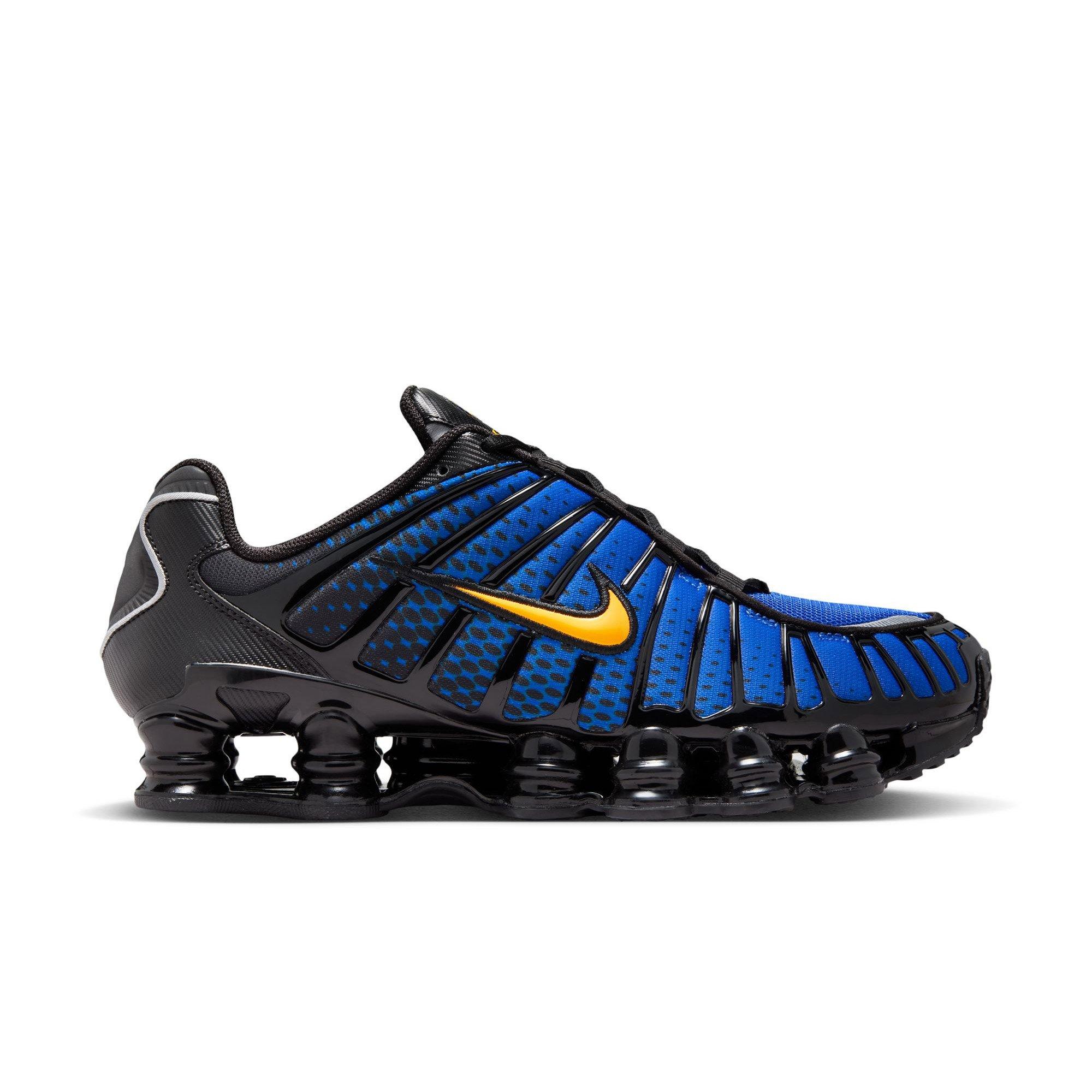 Nike Shox TL "Black Varsity Maize/Metallic Silver" Men's Shoe - RED/BLACK/SILVER Thumbnail View 1
