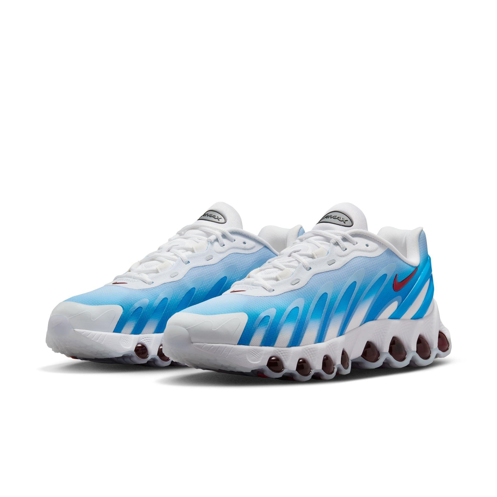 Nike Air Max Dn8​ "White/Black/University Blue/Lt Photo Blue" Men's Shoe - WHITE/RED/BLUE Thumbnail View 4