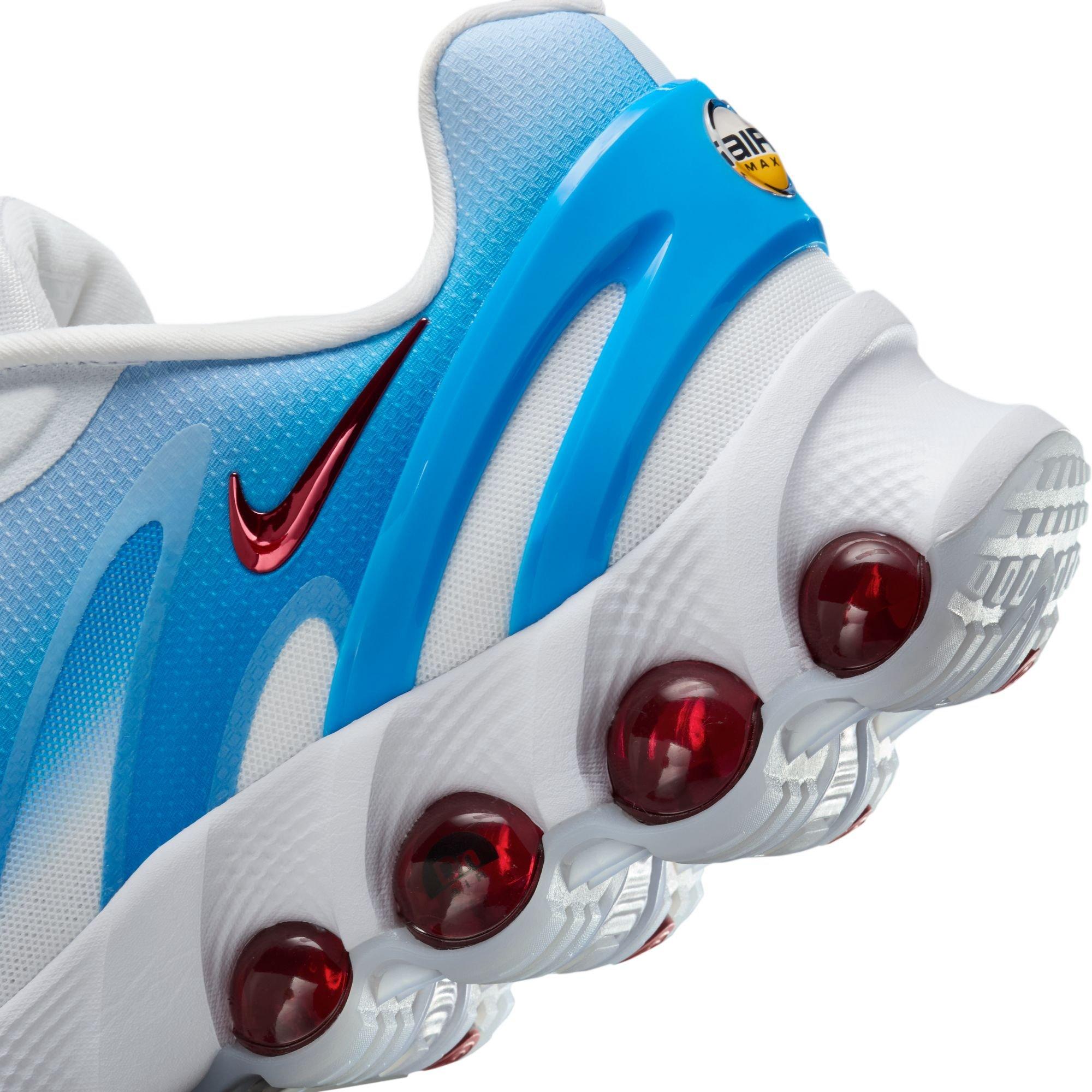 Nike Air Max Dn8​ "White/Black/University Blue/Lt Photo Blue" Men's Shoe - WHITE/RED/BLUE Thumbnail View 9