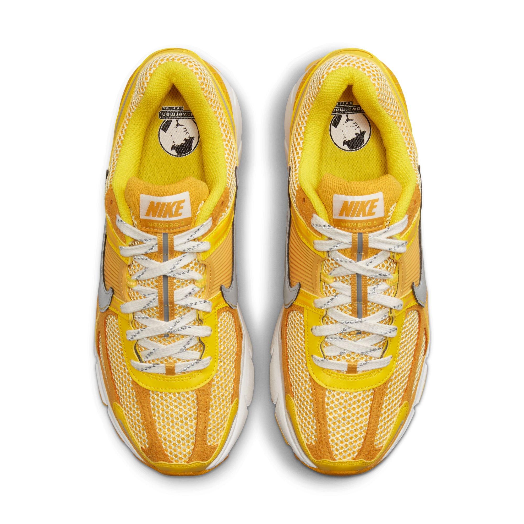 Nike Zoom Vomero 5 Premium "Yellow Strike/Metallic Silver" Men's Shoe - YELLOW Thumbnail View 6