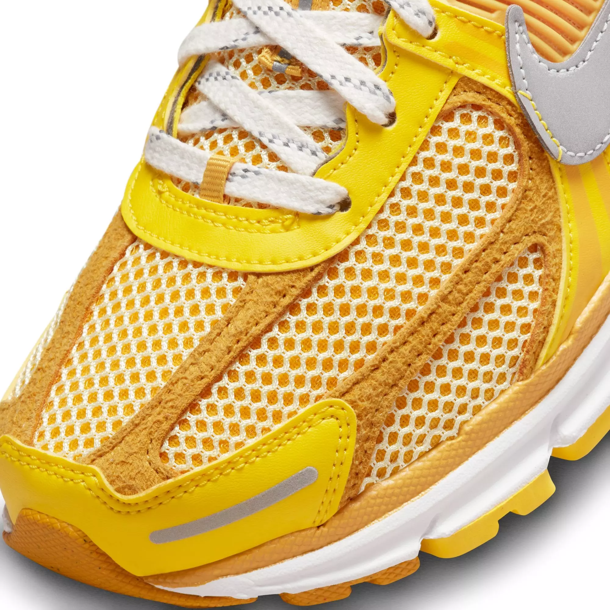 Nike Zoom Vomero 5 Premium "Yellow Strike/Metallic Silver" Men's Shoe - YELLOW