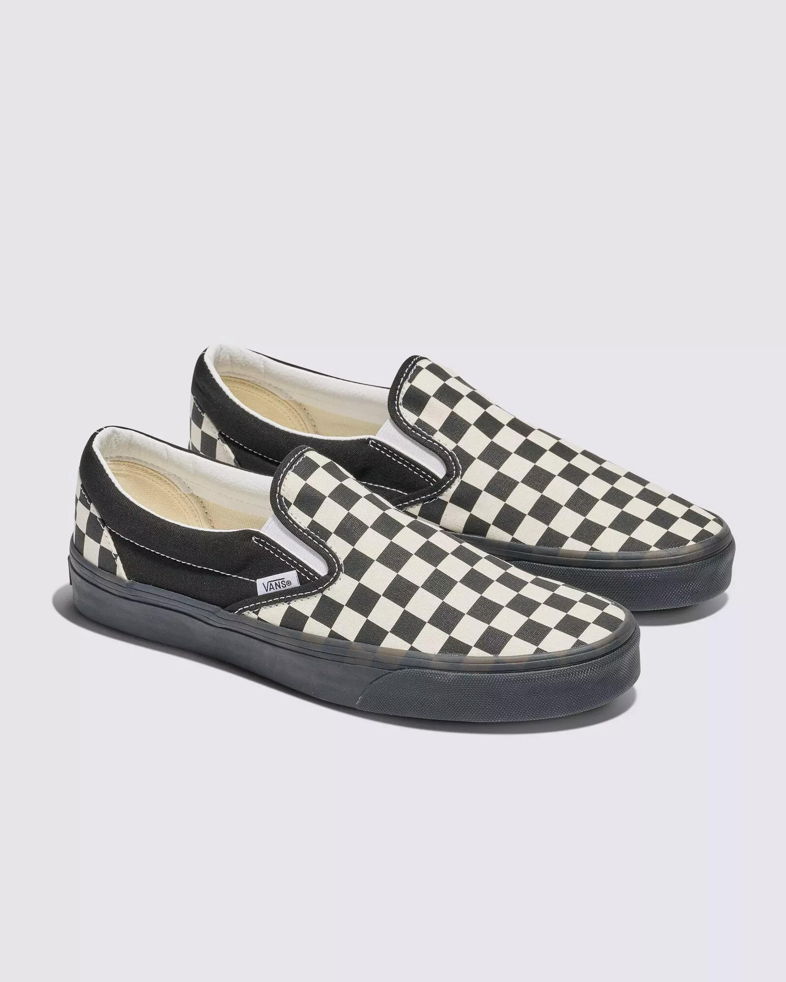 Vans Checkerboard Slip On "Black/White" Unisex Shoe - BLACK/WHITE