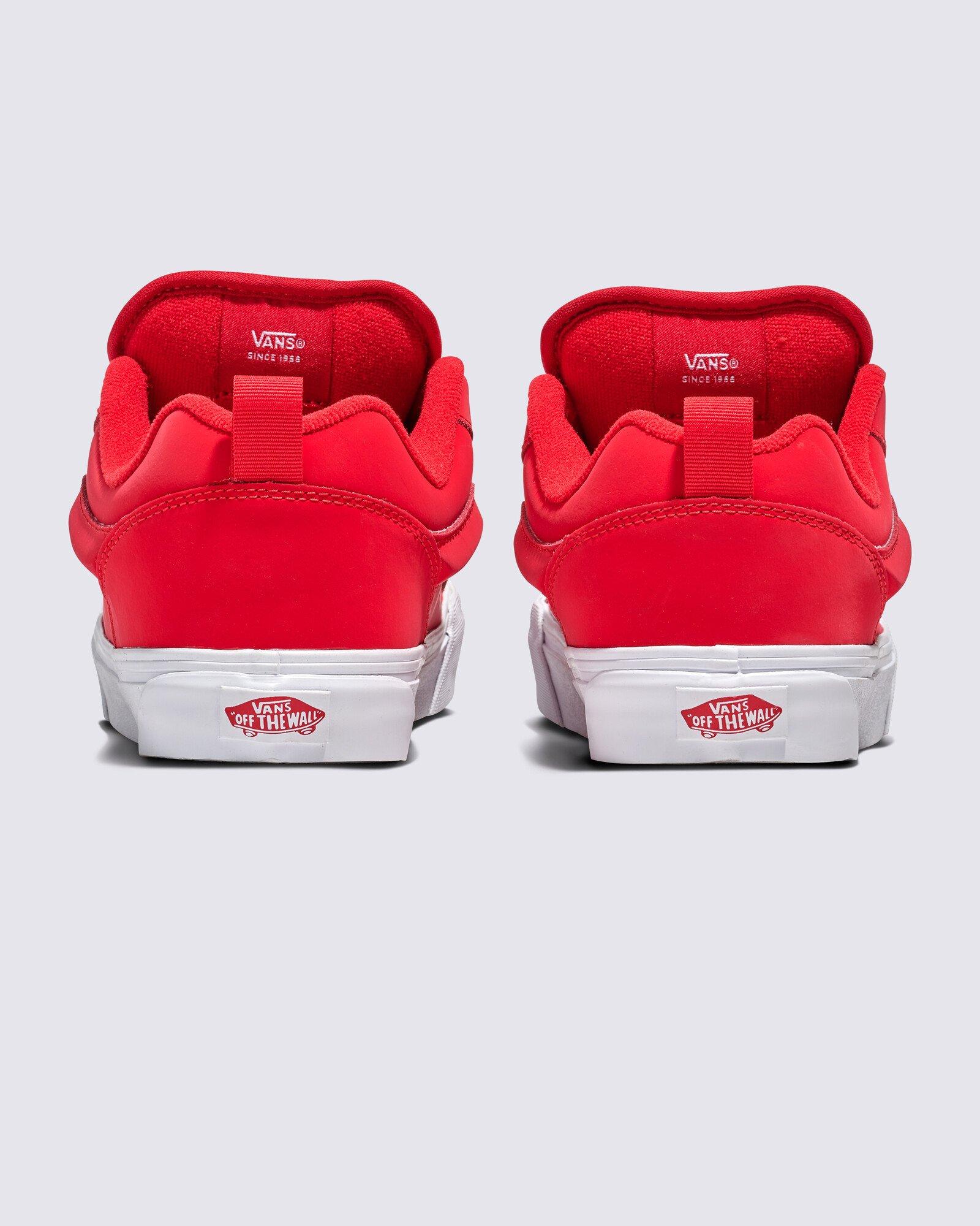 Vans Knu Skool "Red/White/Black" Unisex Shoe - RED/WHITE/BLACK Thumbnail View 5